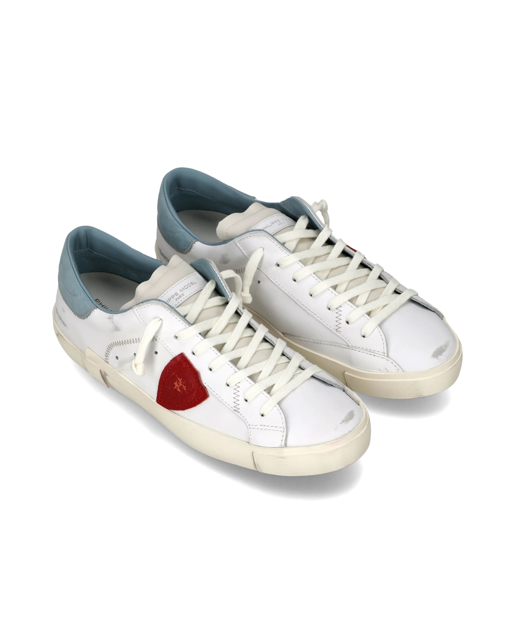 Sneakers Prsx Men, White Light Blue - Image 2