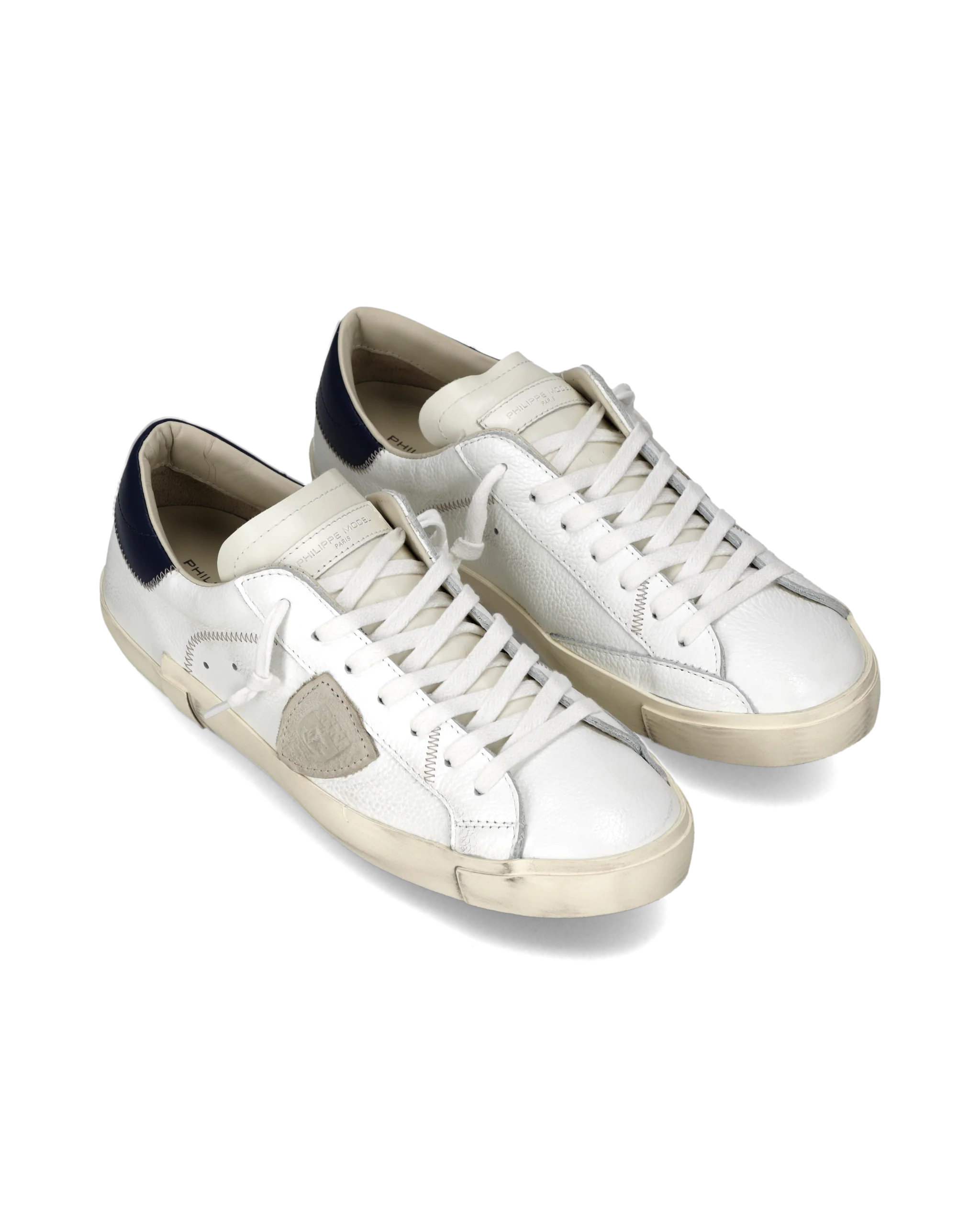 Sneakers Prsx Men, White Ocean Blue - Image 2