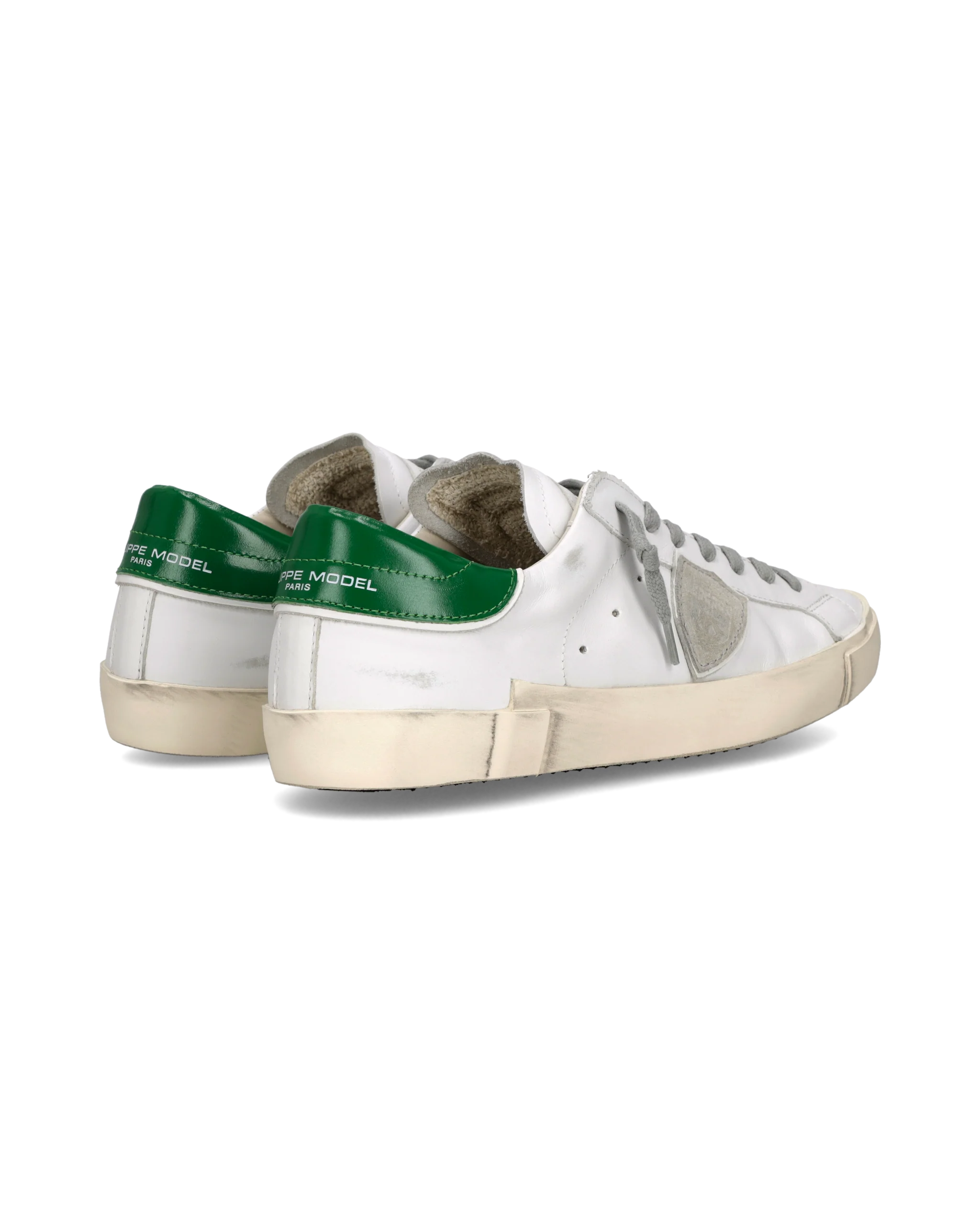 Sneakers Prsx Men, White Bottle Green - Image 3