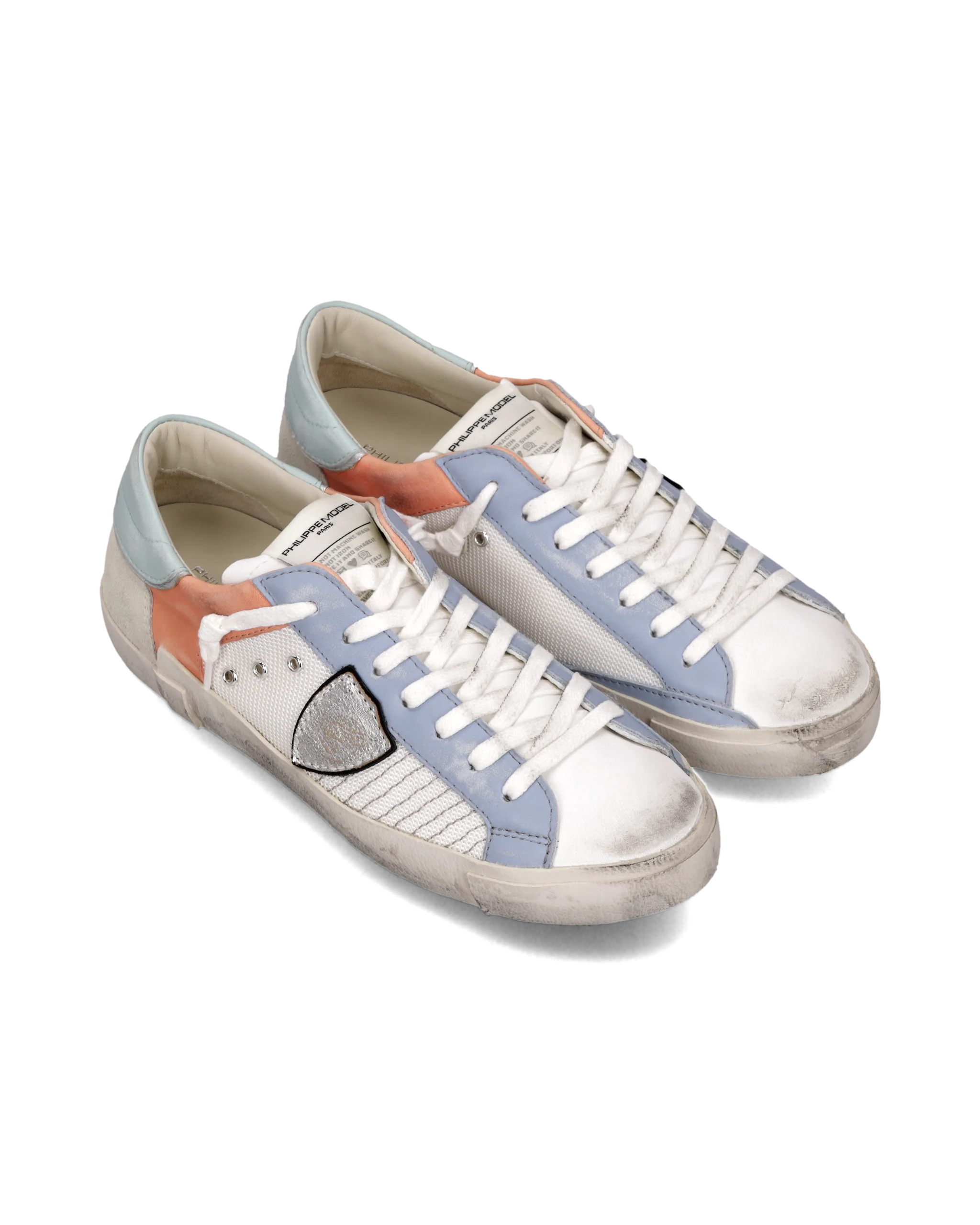 Sneakers Prsx Tennis Men, White Light Blue - Image 2