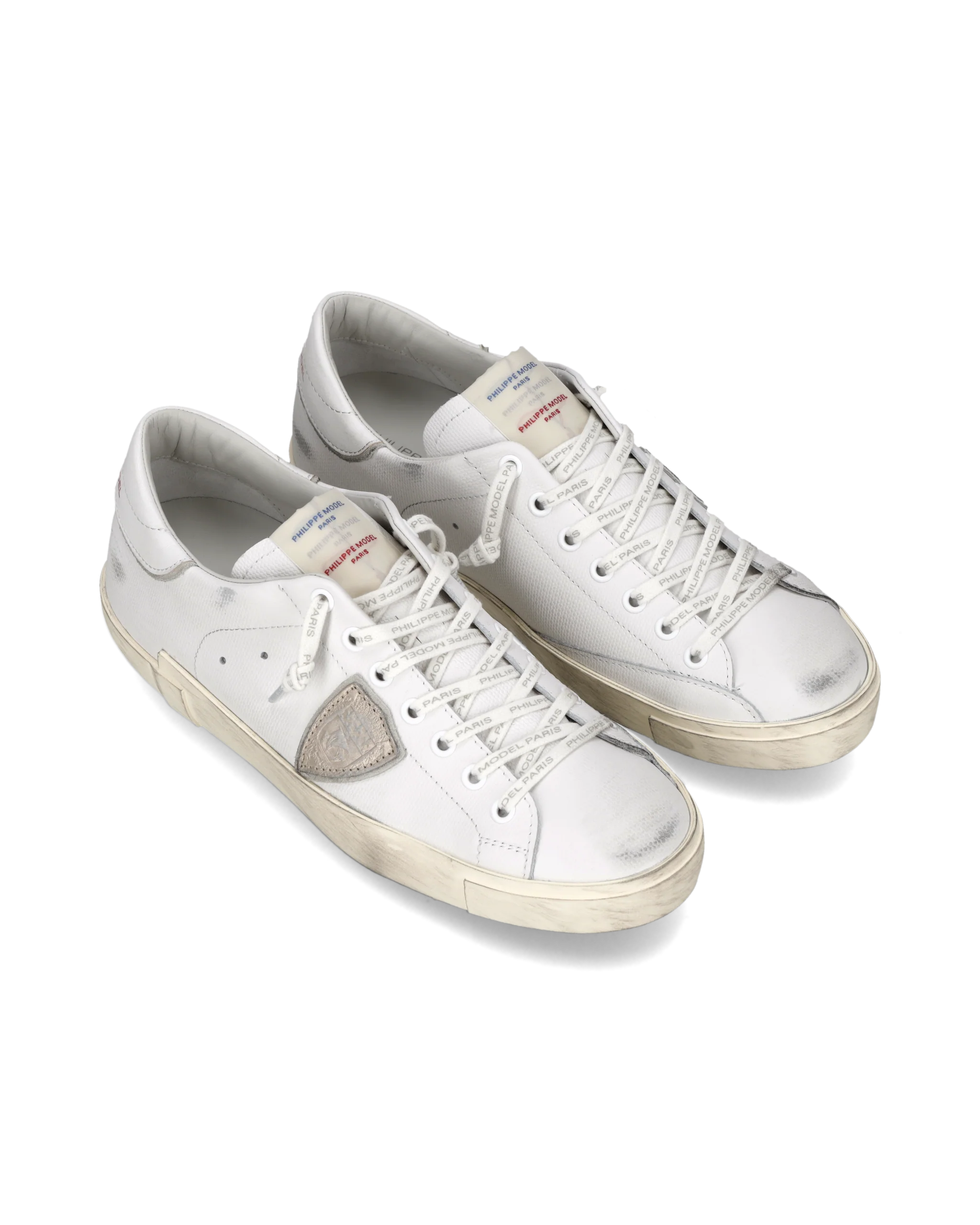 Sneakers Prsx Men with drapeau label, White - Image 2