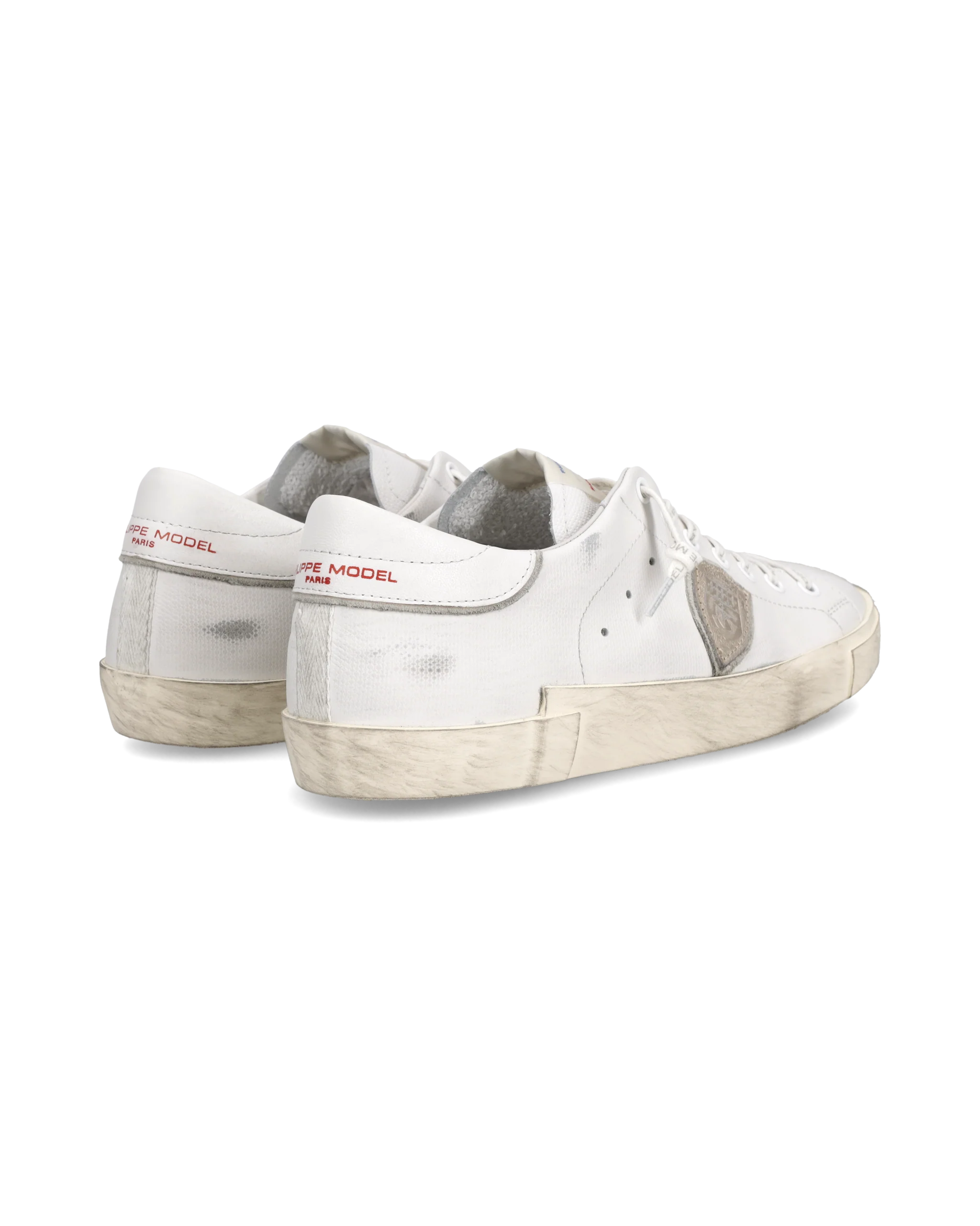 Sneakers Prsx Men with drapeau label, White - Image 3