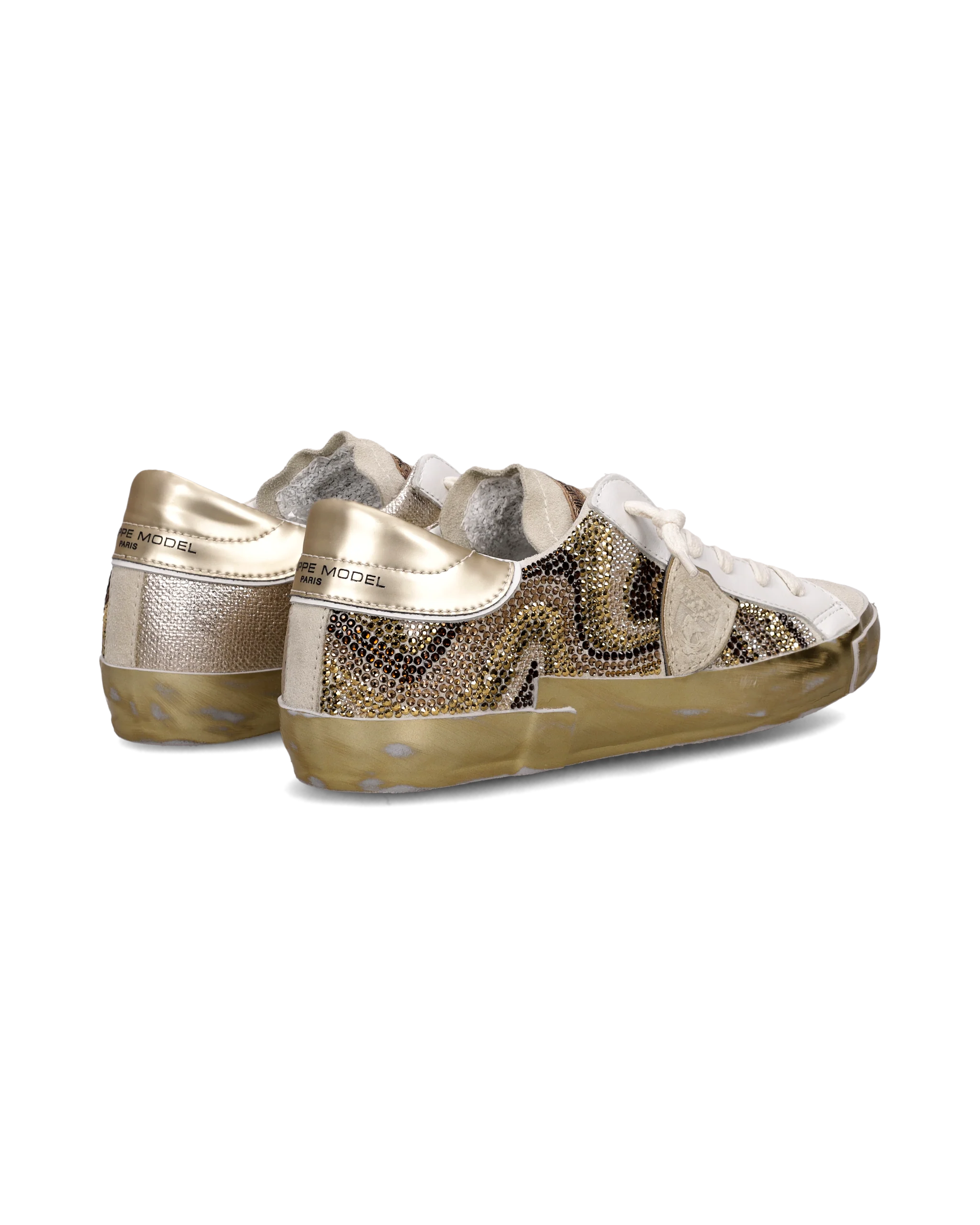 Sneakers Prsx Tennis Women, Gold Beige - Image 3
