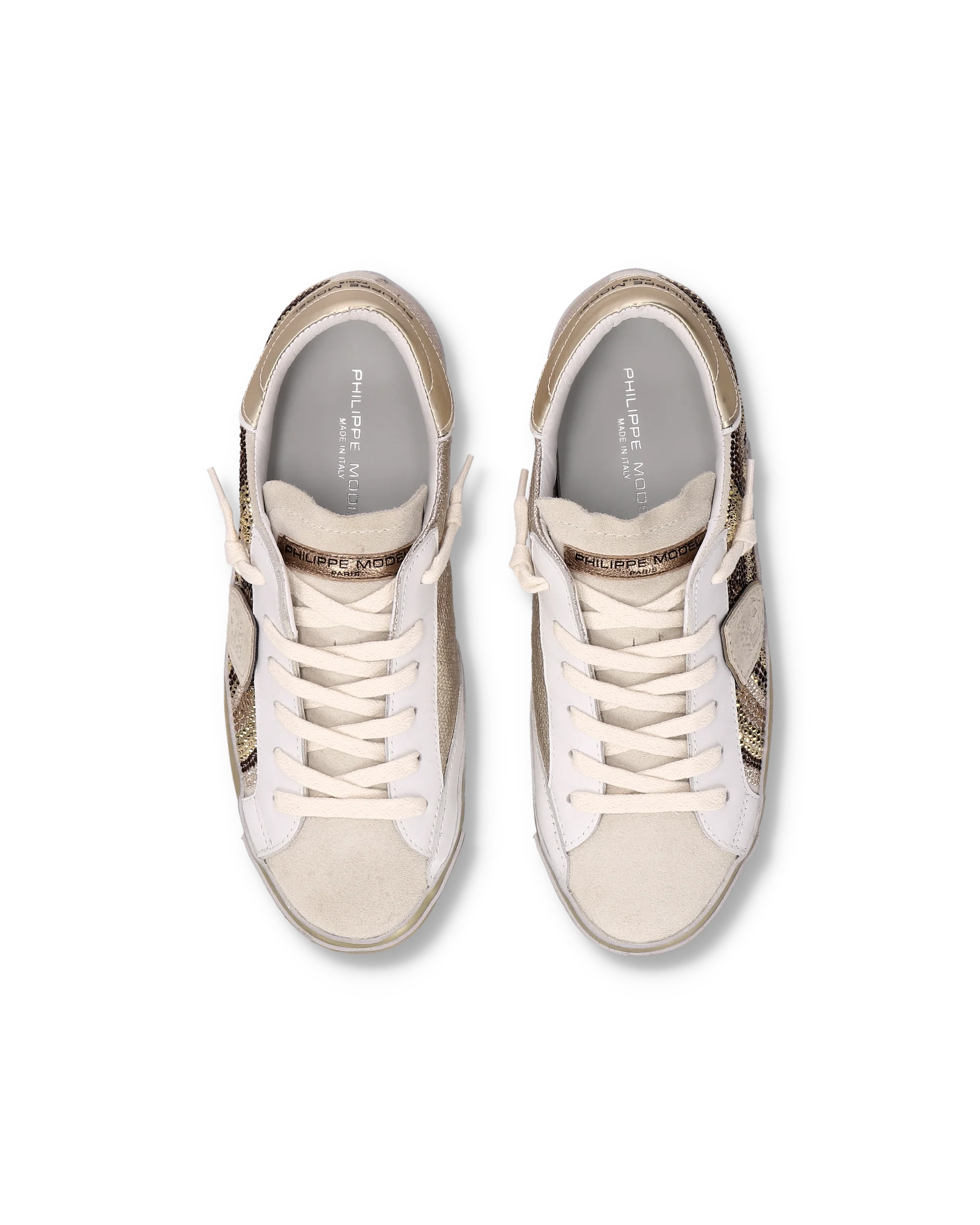 Sneakers Prsx Tennis Women, Gold Beige - Image 4