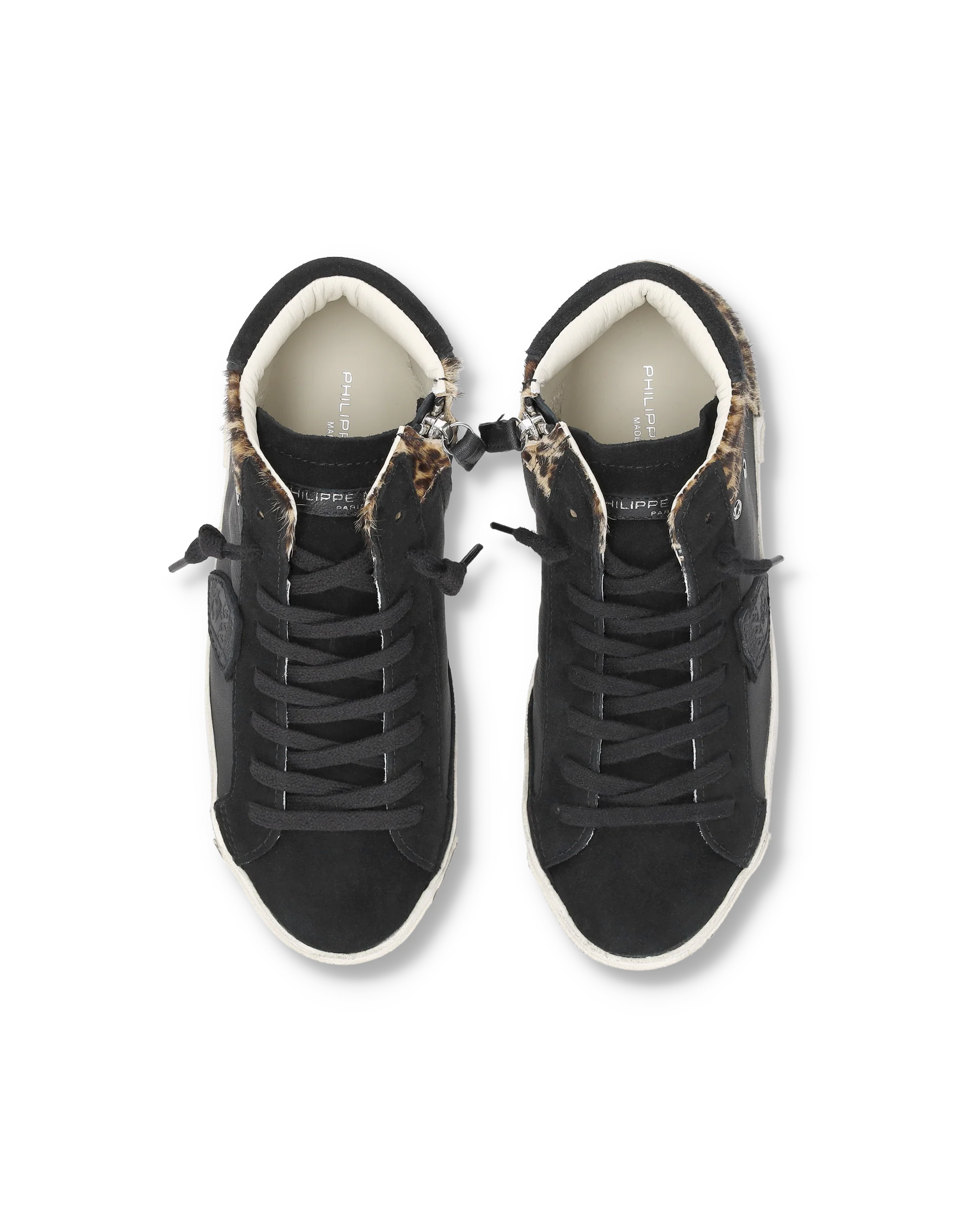 Sneakers Prsx Tennis Women, Black and Animal-print - Image 4
