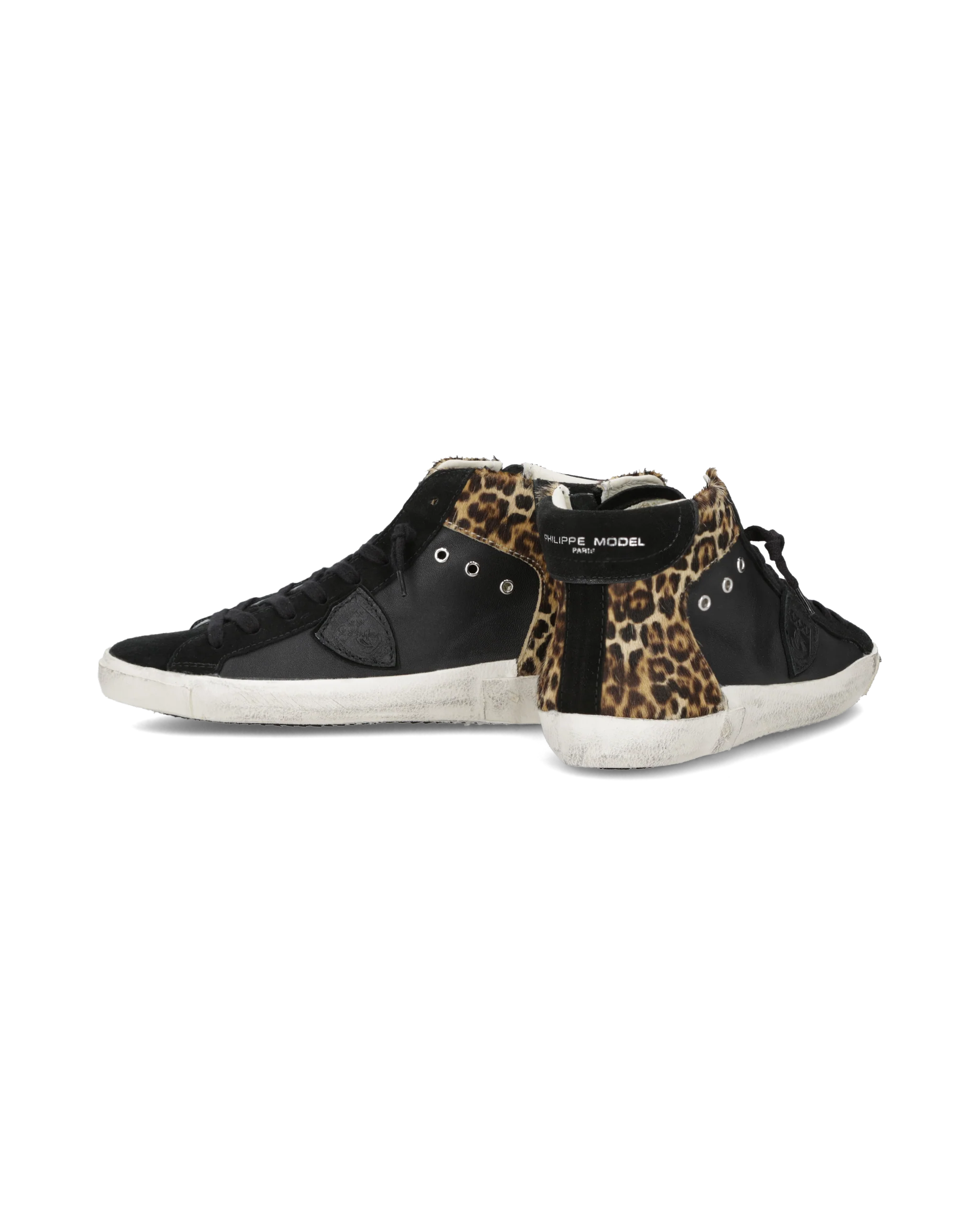 Sneakers Prsx Tennis Women, Black and Animal-print - Image 6