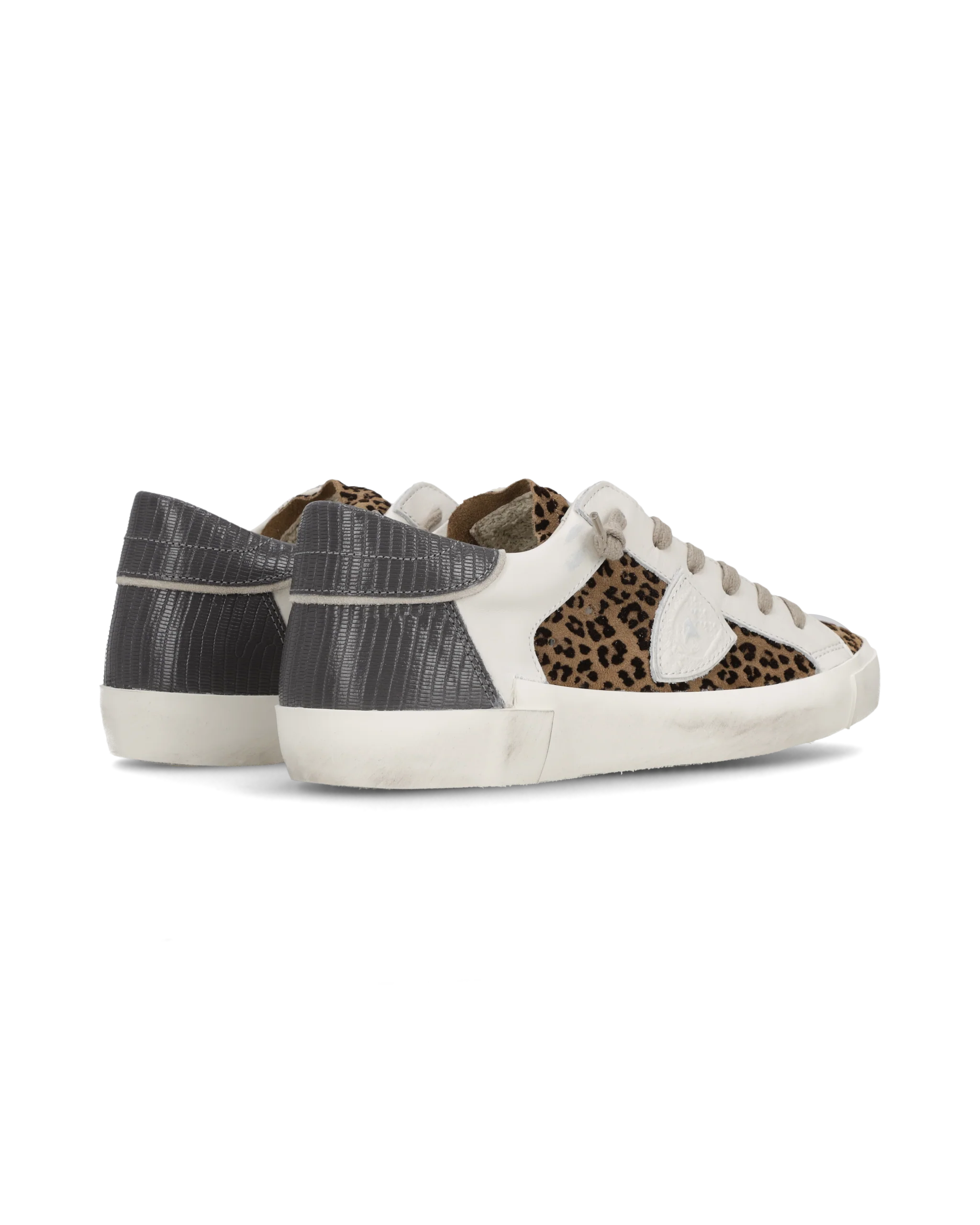 Sneakers Prsx Women, White Grey Animal-Print - Image 3