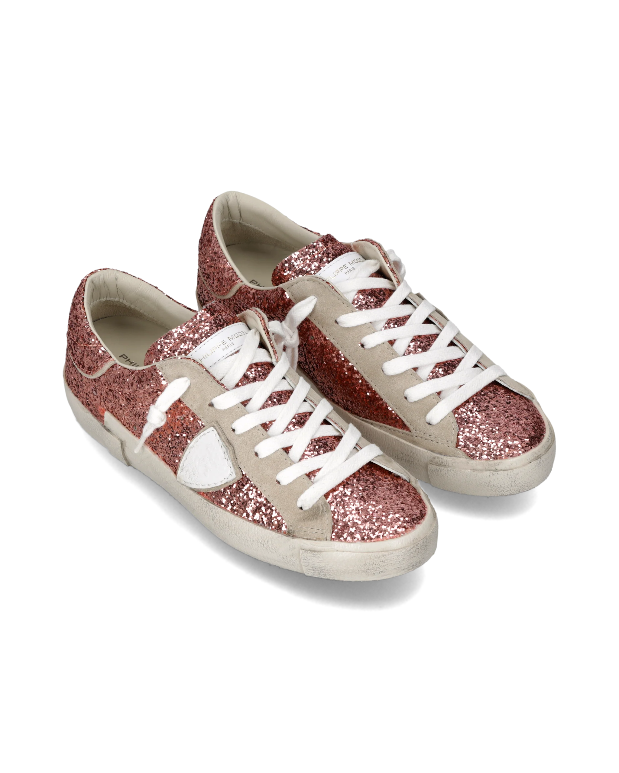 Sneakers Prsx Women with glitter upper, Pink - Image 2