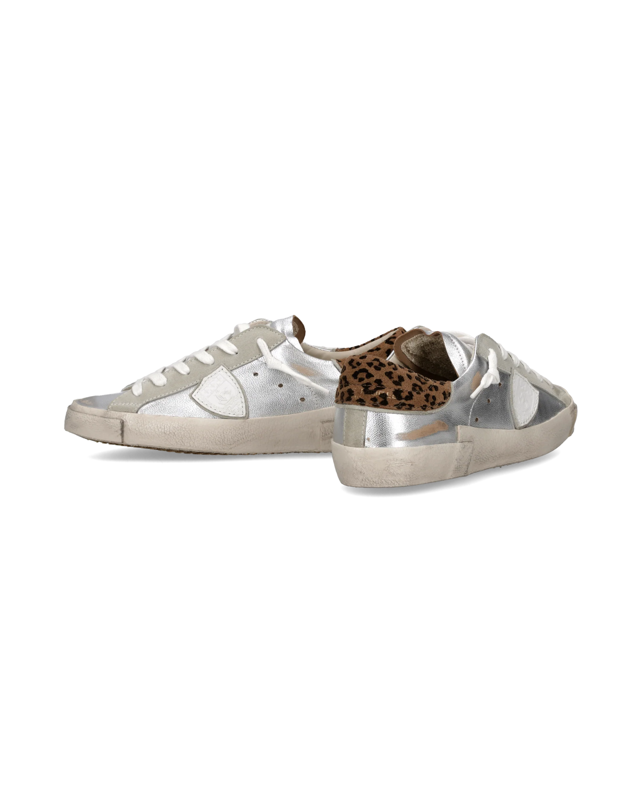Sneakers Prsx Women, Silver Animal-Print - Image 6