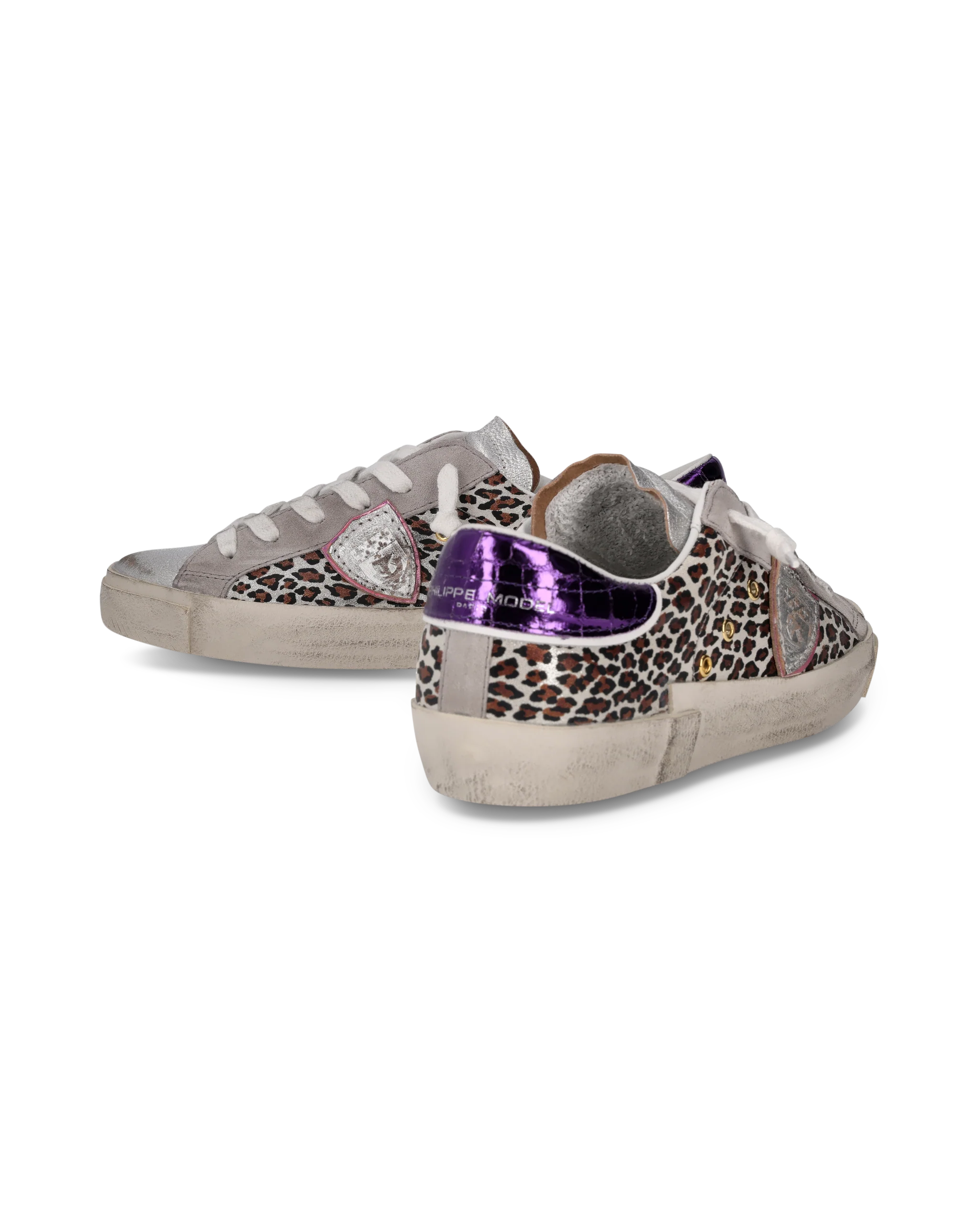 Sneakers Prsx Tennis Women, Silver Purple - Image 6