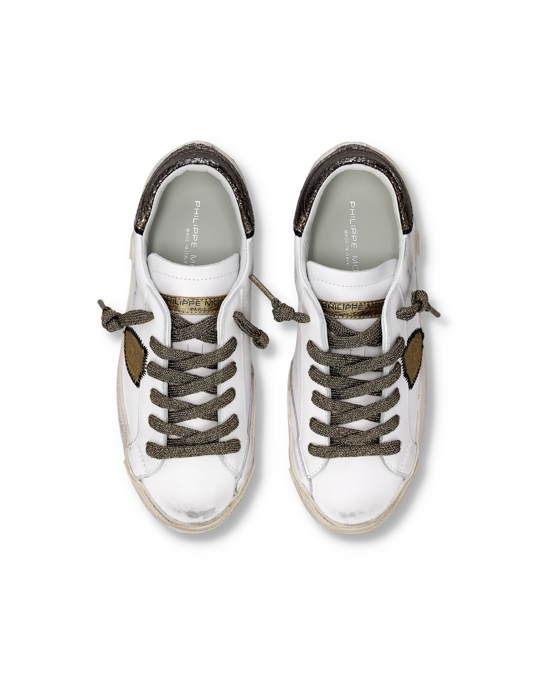 Sneakers Prsx Tennis Women, White Bronze - Image 4