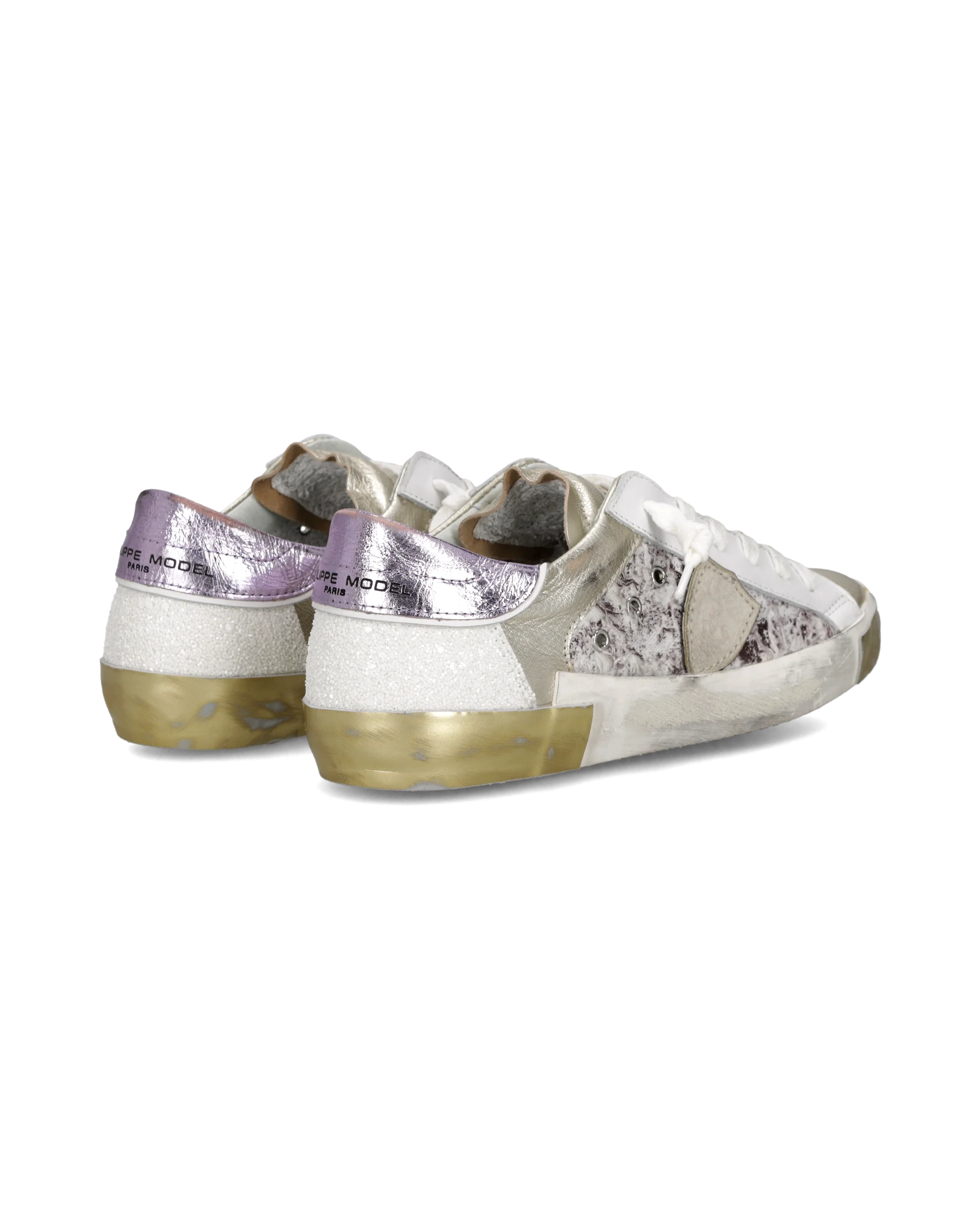 Sneakers Prsx Tennis Women, White Lilac - Image 3