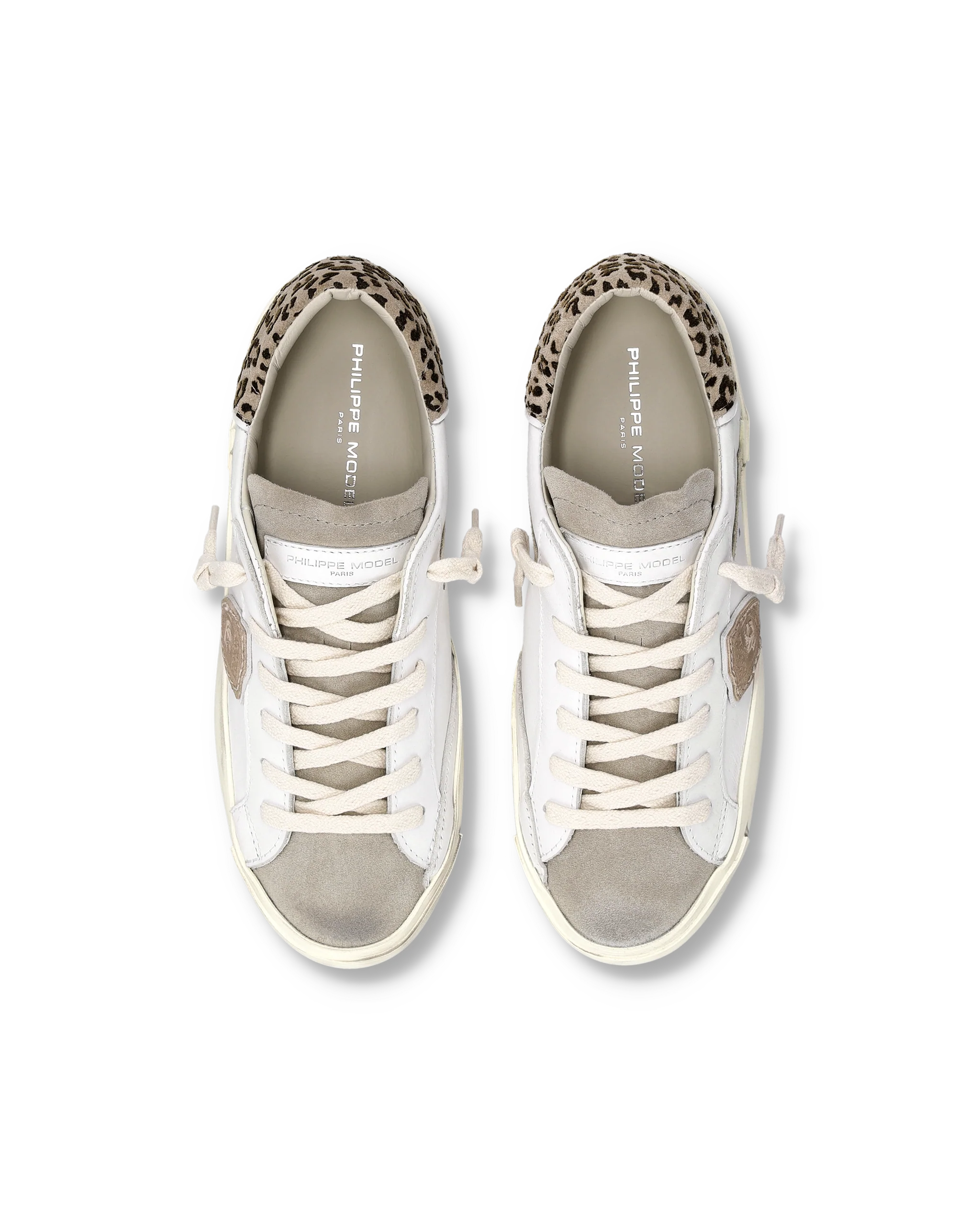 Sneakers Prsx Women, White Mud Animal-Print - Image 4