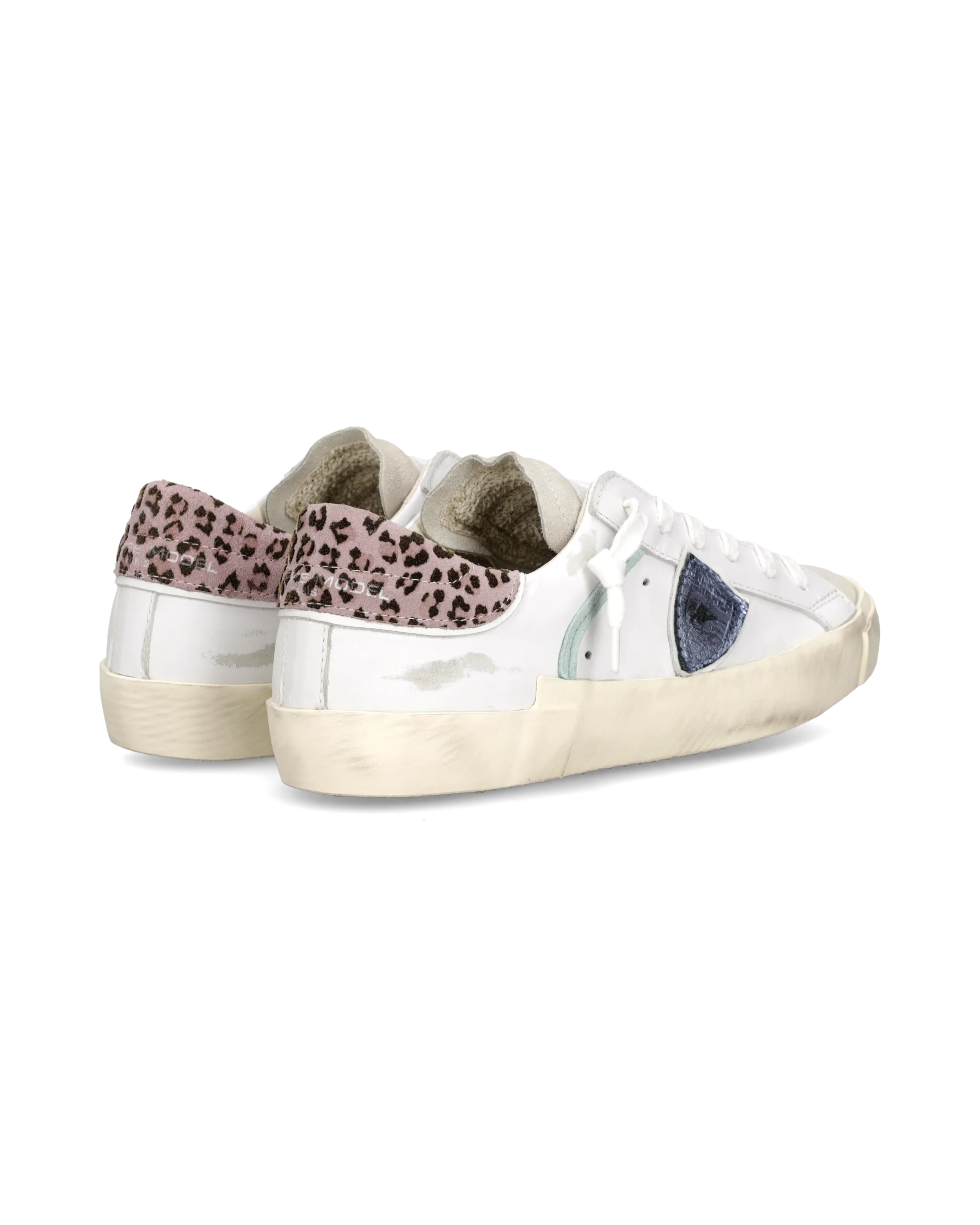 Sneakers Prsx Women, White Light Blue Animal-Print - Image 3