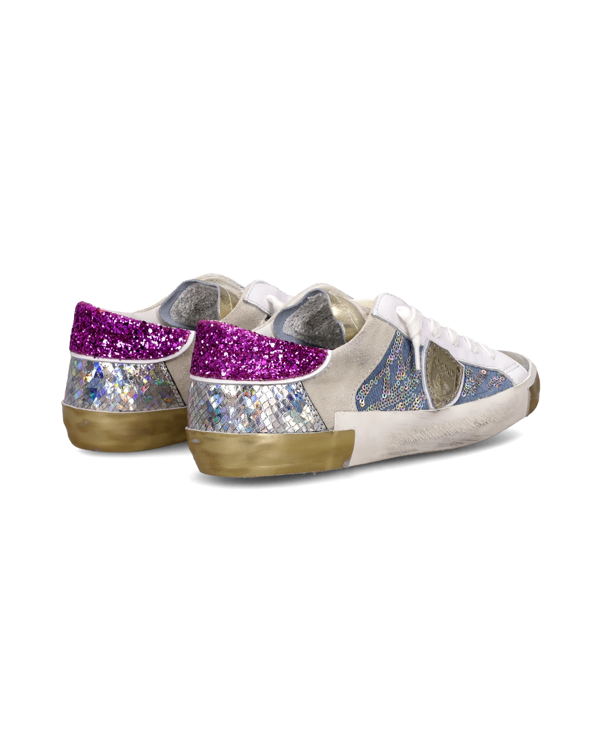 Sneakers Prsx Tennis Women, White Denim - Image 3