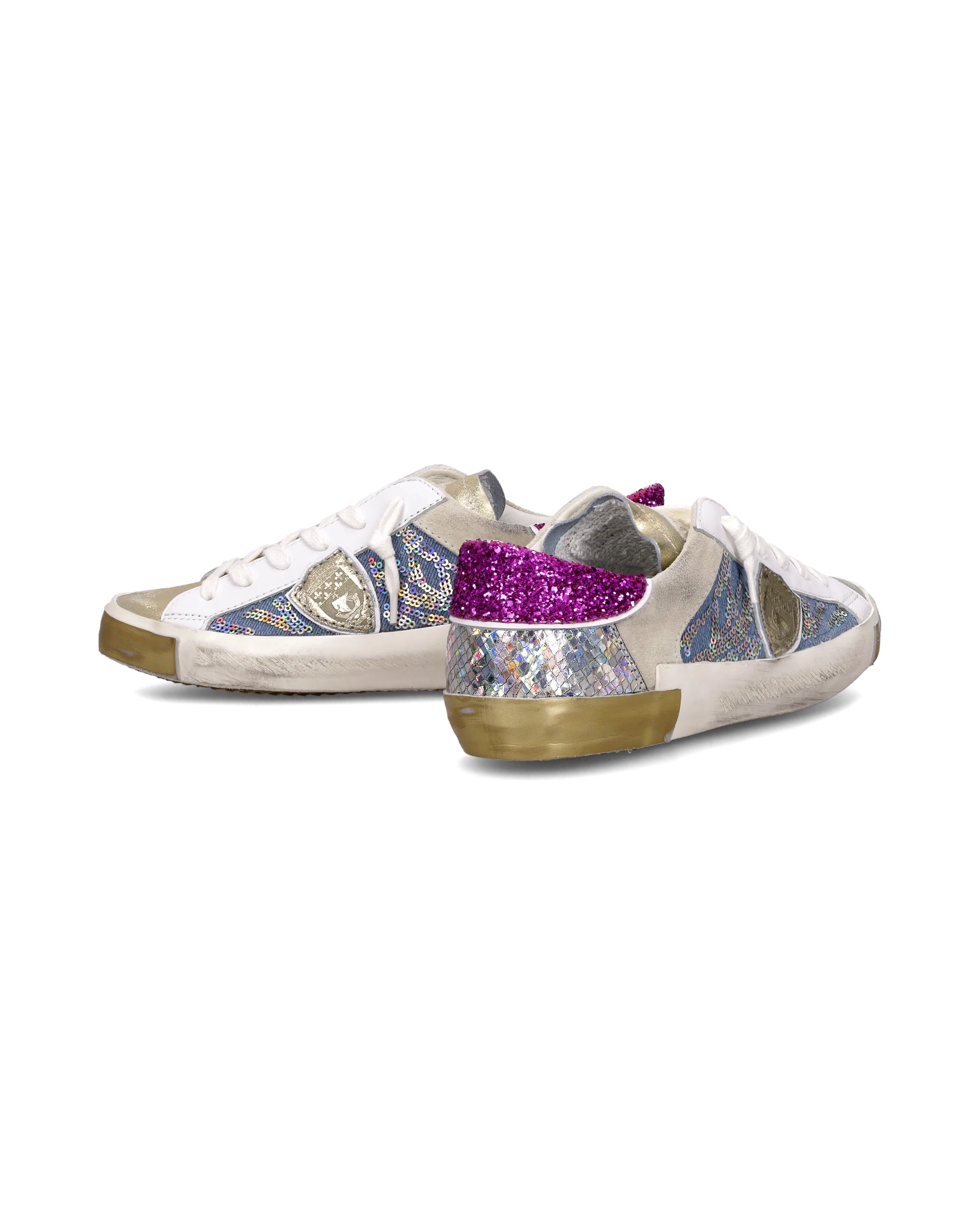 Sneakers Prsx Tennis Women, White Denim - Image 6