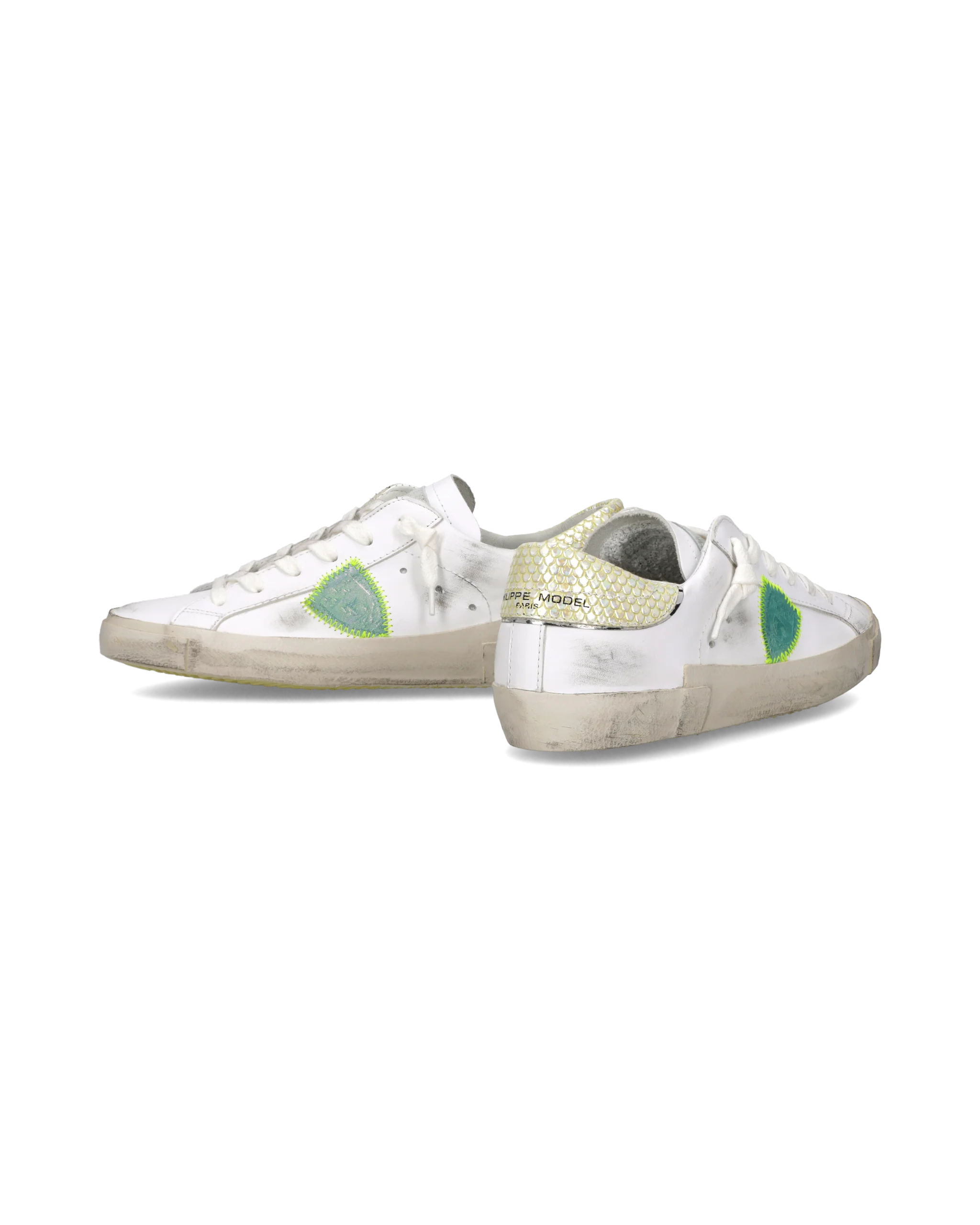 Sneakers Prsx Tennis Women, White Green - Image 6