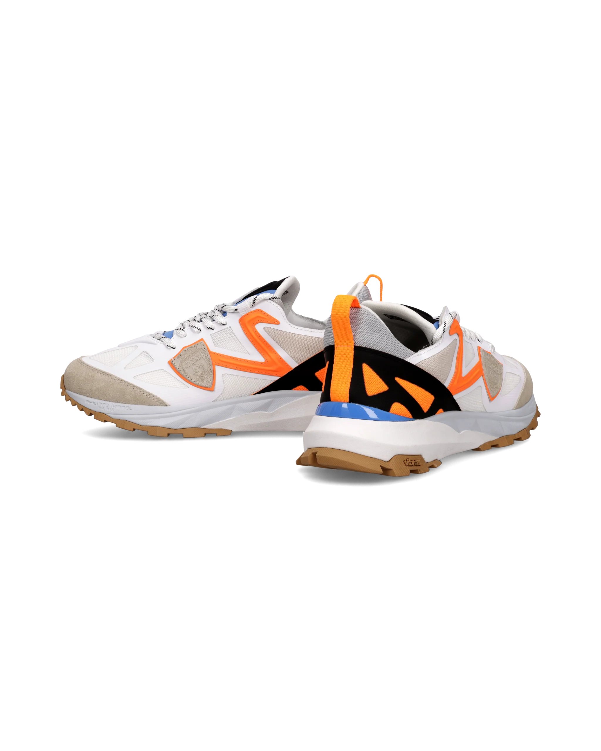 Sneakers Rocx Running Men, White Orange - Image 6