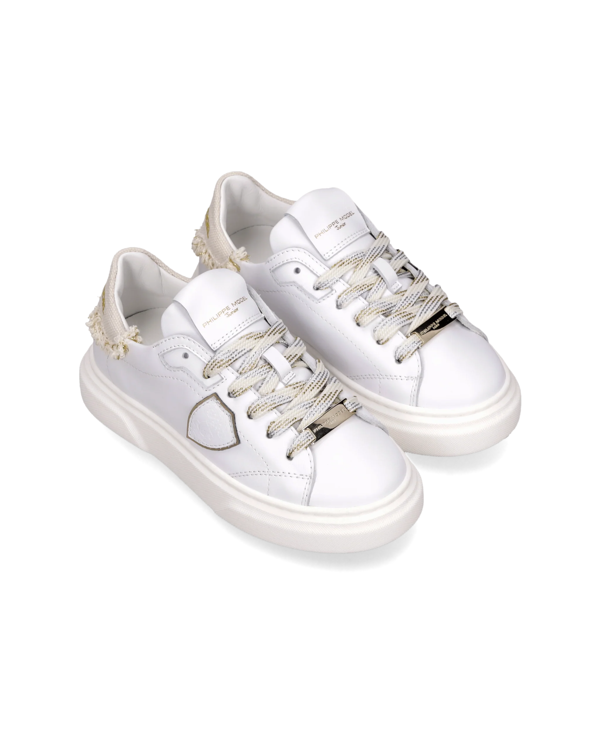 Sneakers Temple Kids, White Beige - Image 2
