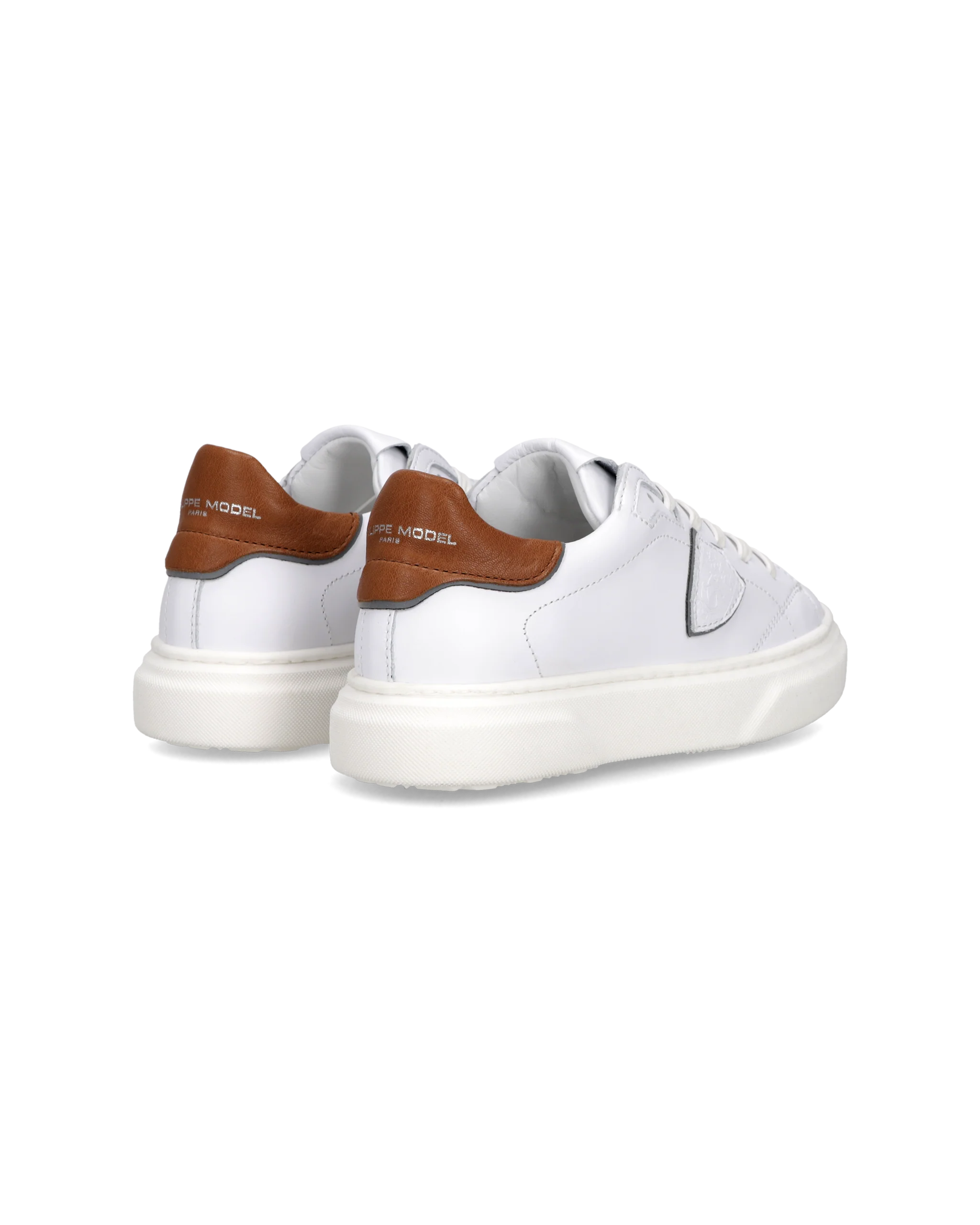 Sneaker Temple Kids, White Brown - Image 3