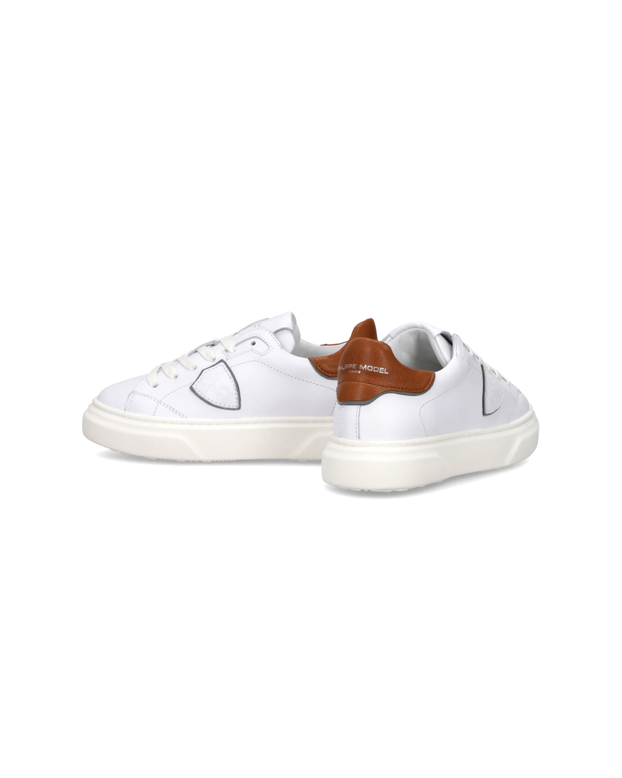 Sneaker Temple Kids, White Brown - Image 6
