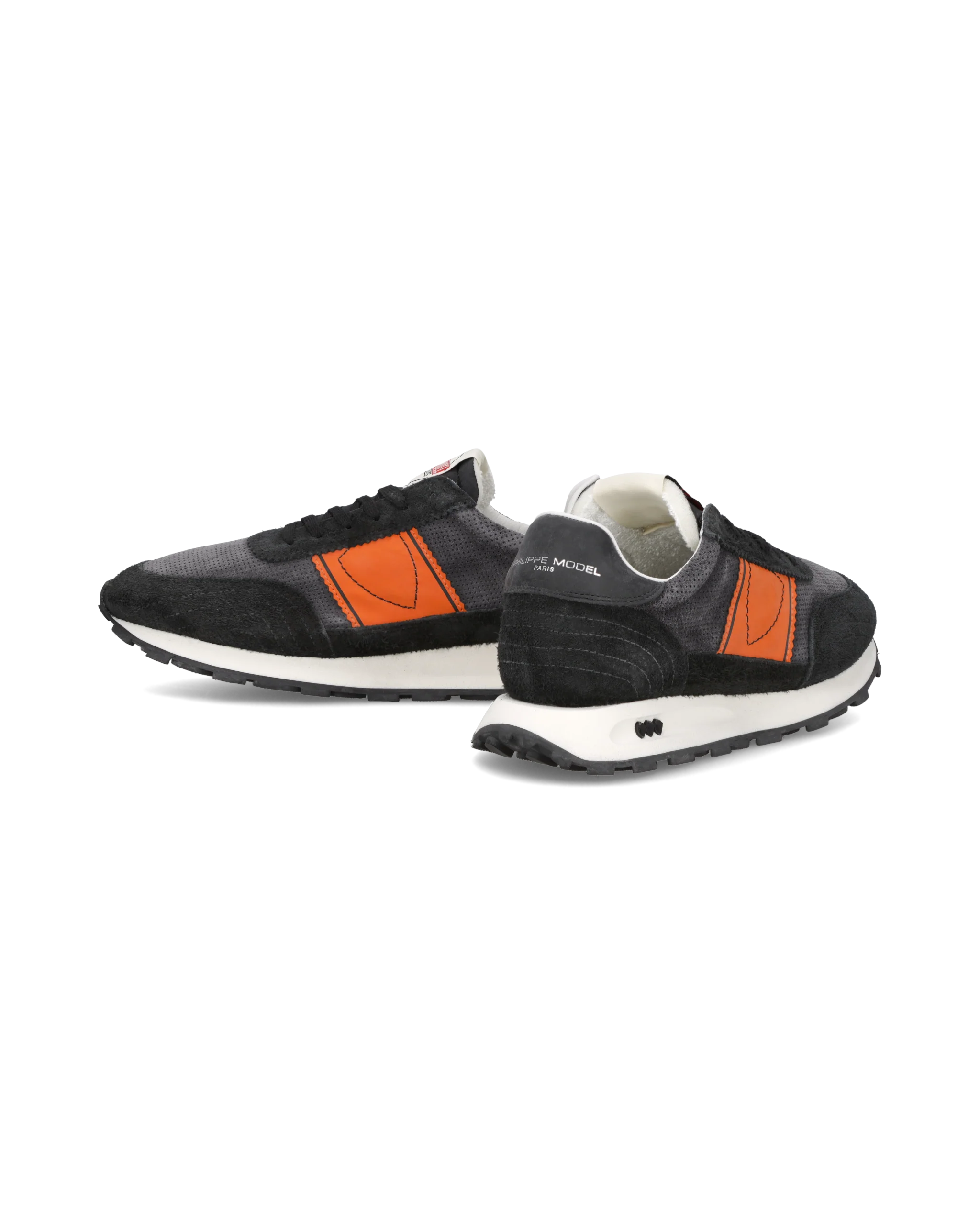Sneakers Tour Running Men, Orange Black - Image 6