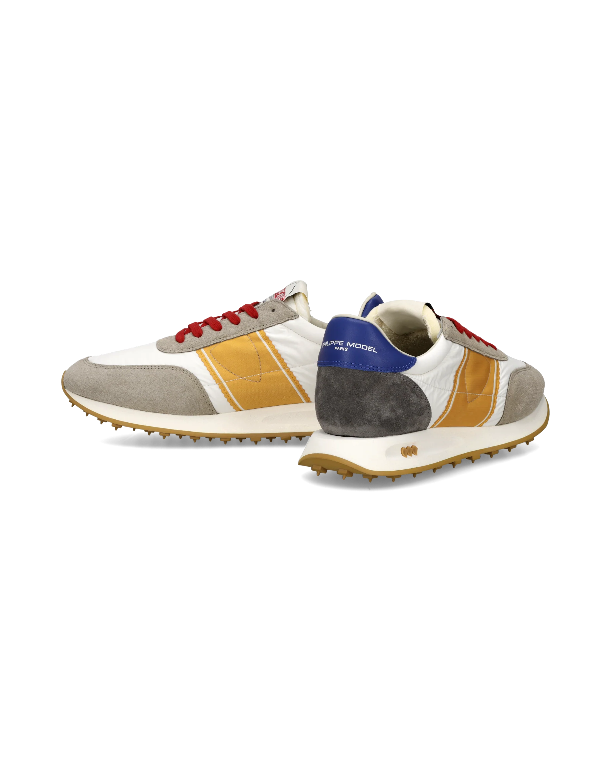Sneakers Running Tour Men, Orange Grey - Image 6