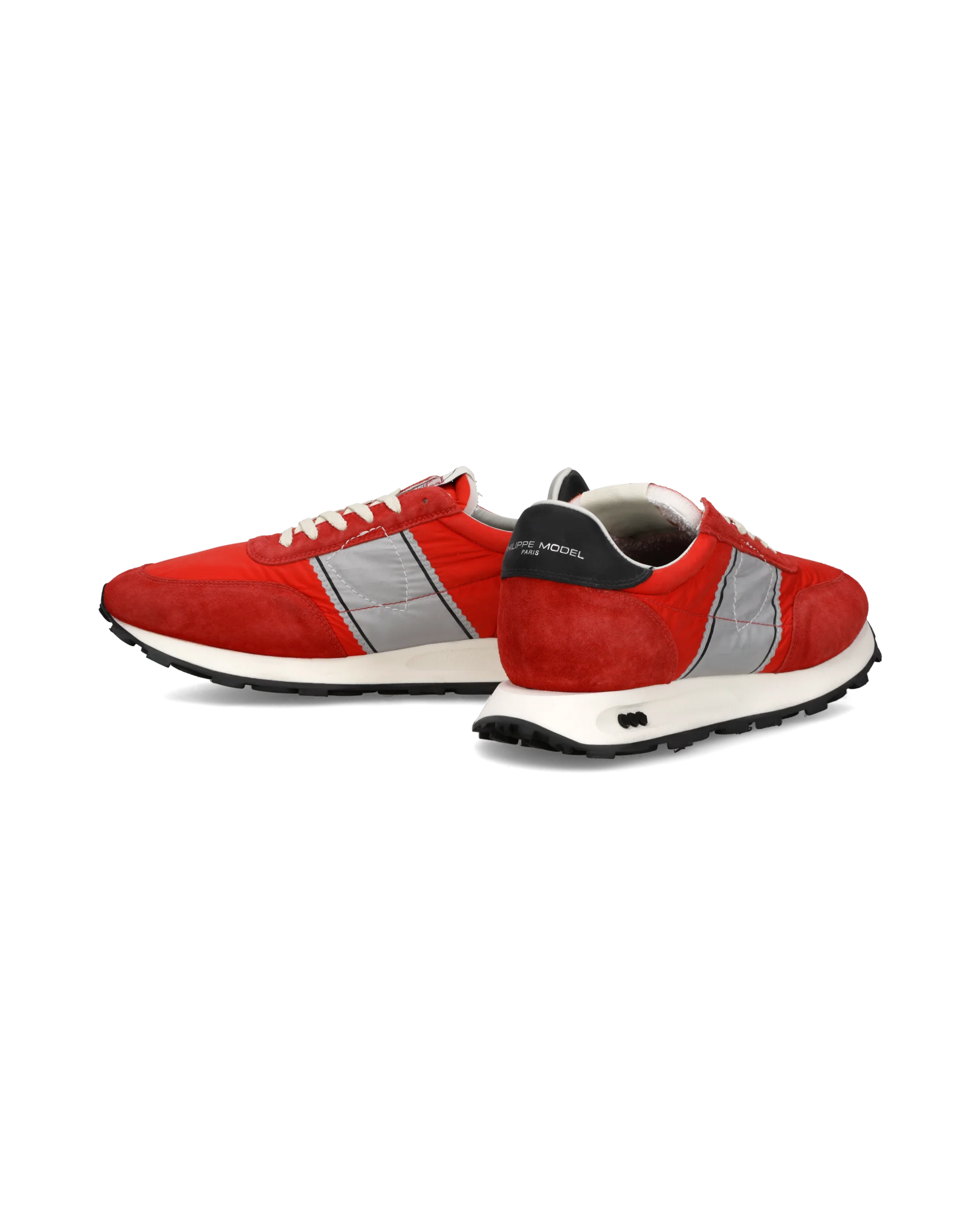 Sneakers Tour Running Men, Red Grey - Image 6