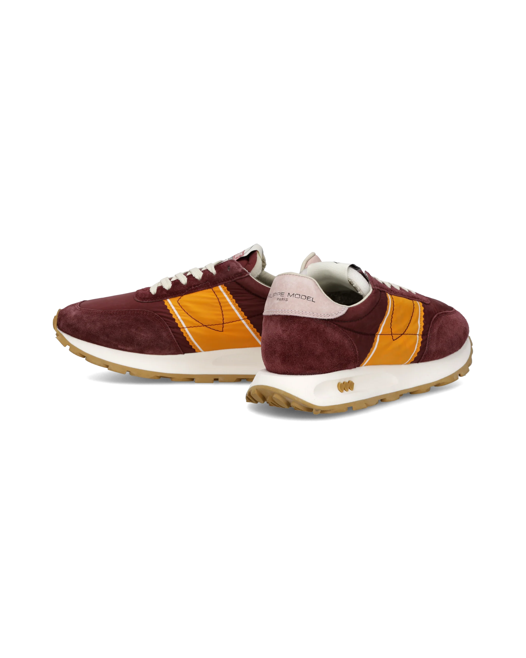 Sneakers Tour Running Women, Burgundy Orange - Image 6