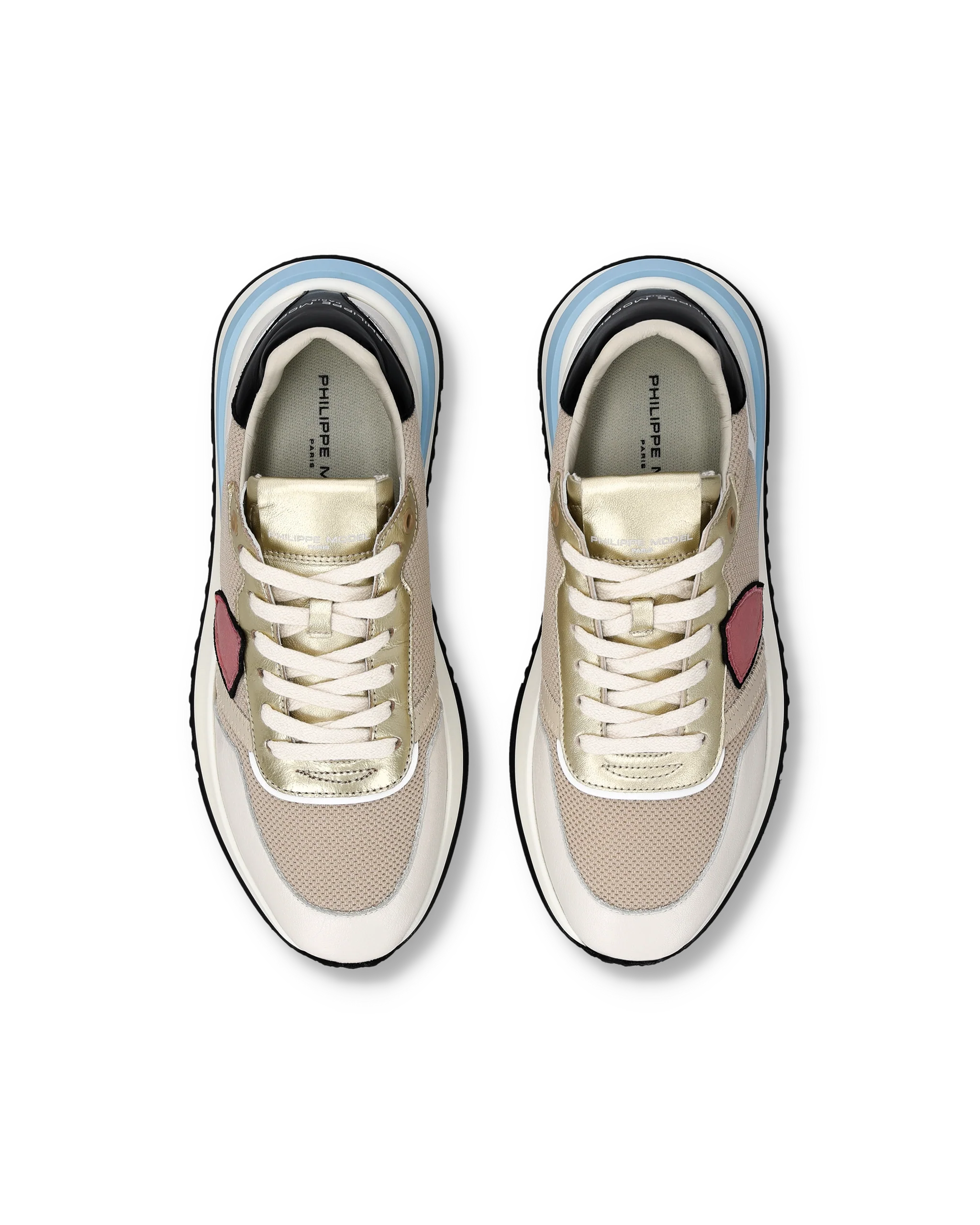 Sneakers Tropez 2.1 Women, Sand Gold Fuchsia - Image 4