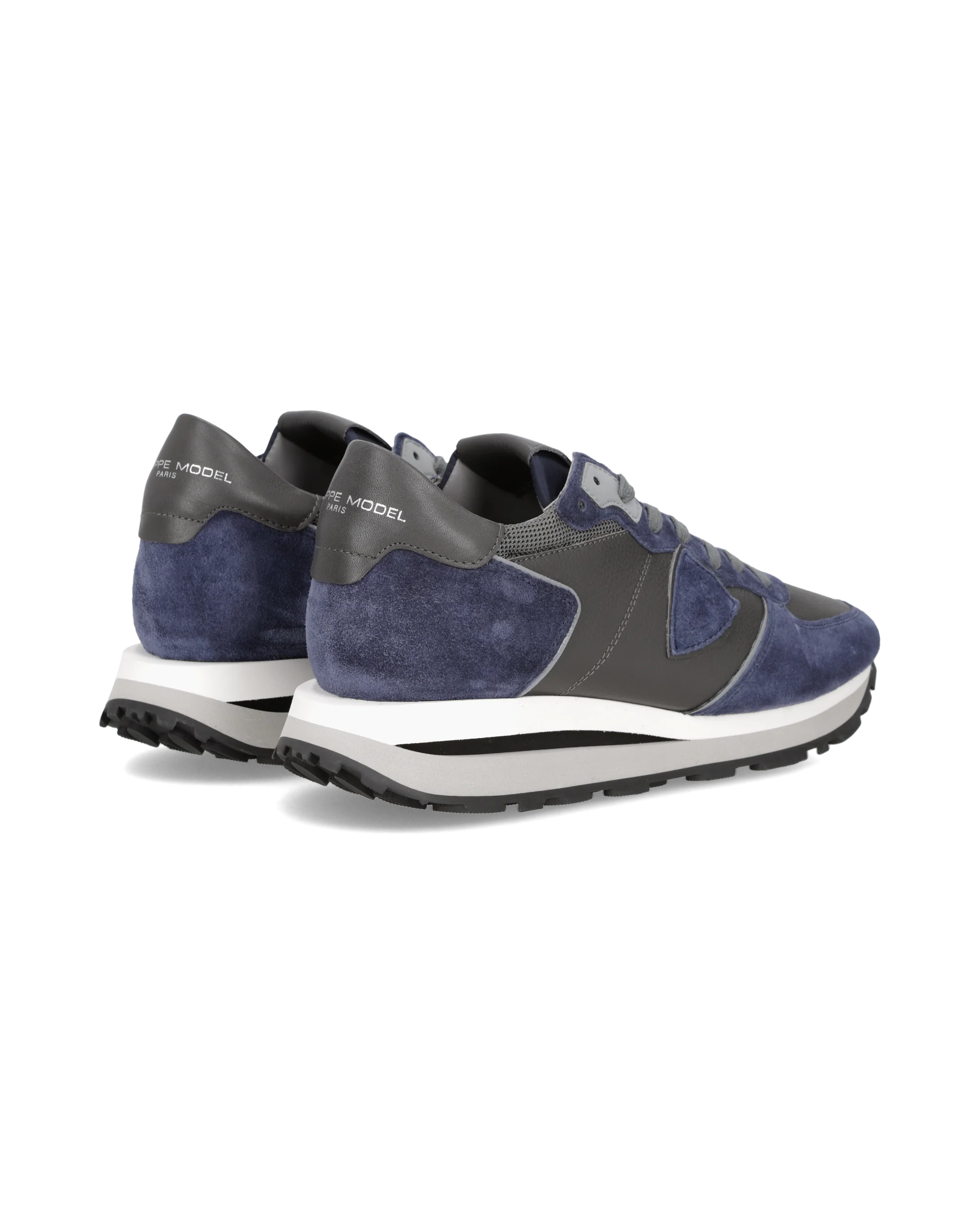Sneakers Tropez Haute Running Men, Blue Grey - Image 3