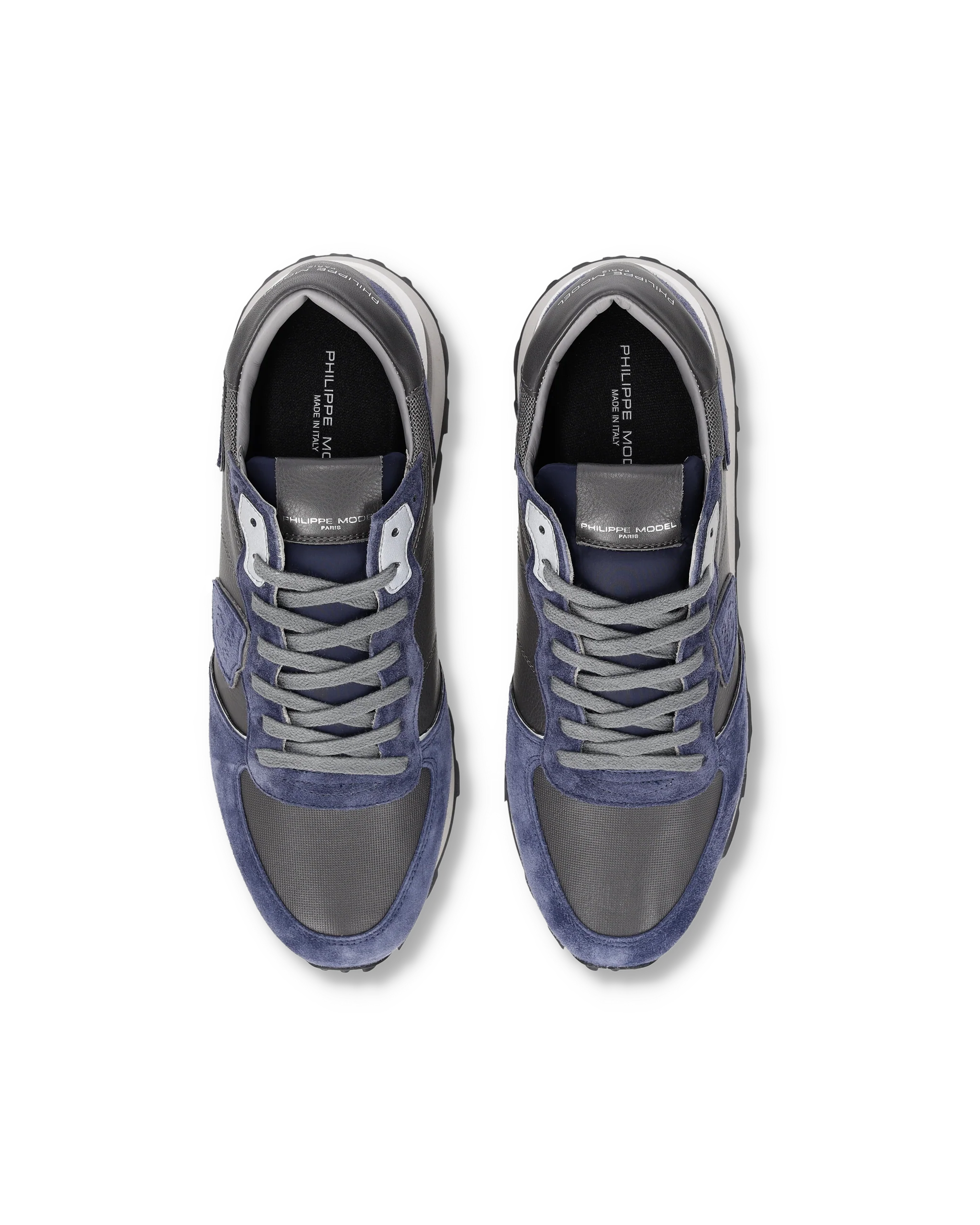 Sneakers Tropez Haute Running Men, Blue Grey - Image 4