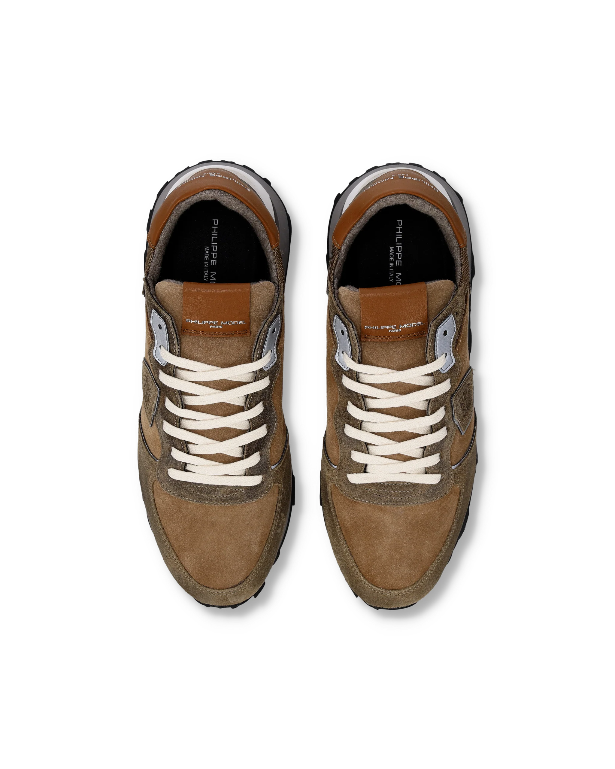 Sneakers Tropez Haute Running Men, Brown - Image 4