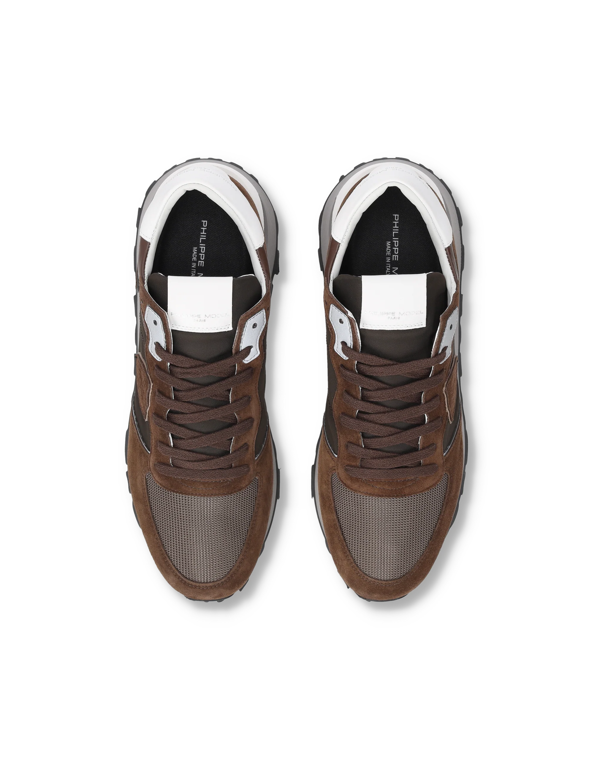 Sneakers Tropez Haute Running Men, Brown - Image 4