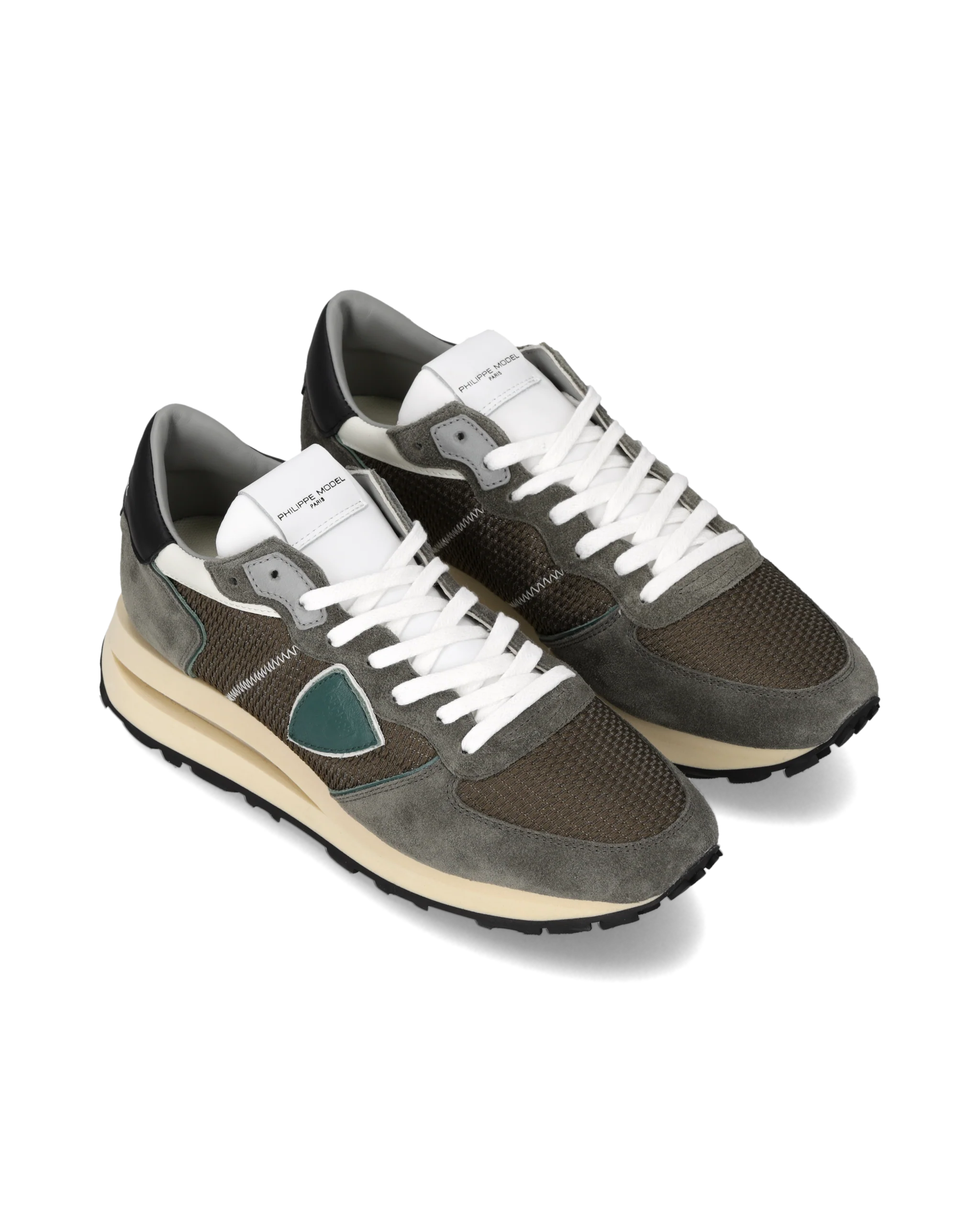 Sneakers Tropez Haute Men, Military Green - Image 2