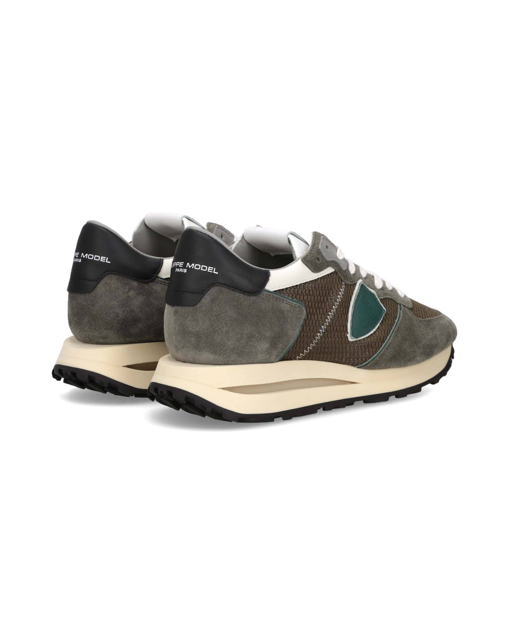 Sneakers Tropez Haute Men, Military Green - Image 3