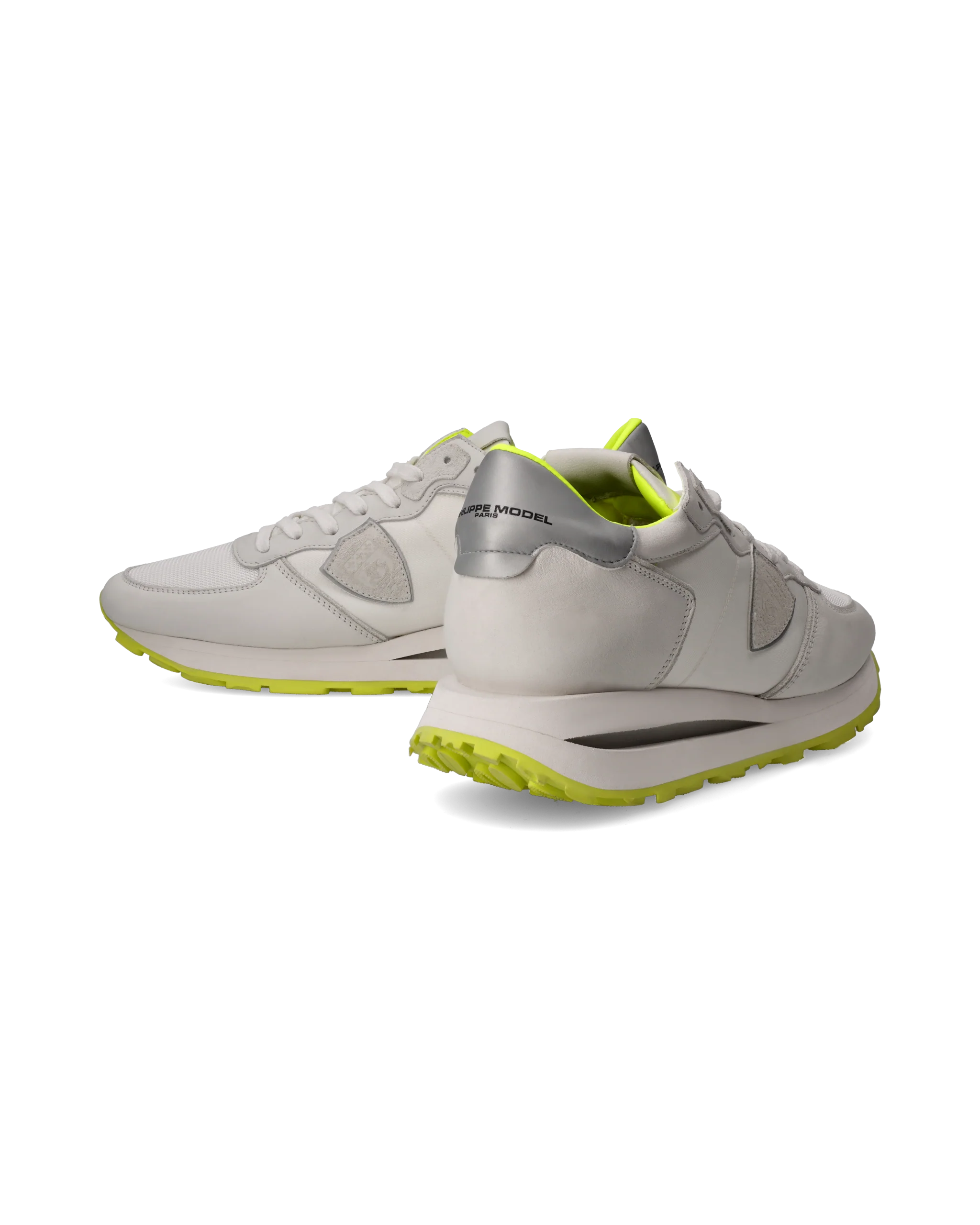 Sneakers Tropez Haute Running Men, White Yellow - Image 6