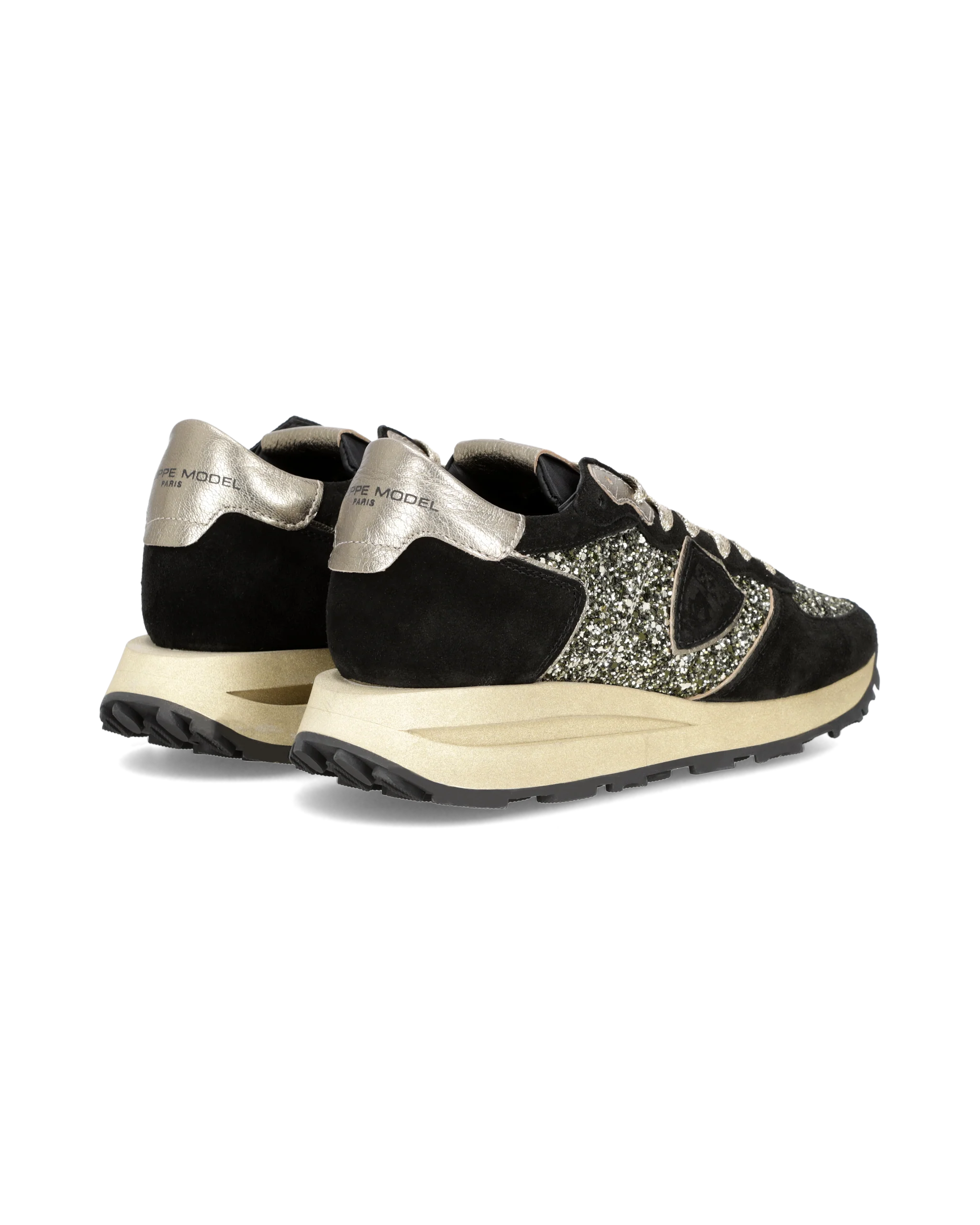 Sneakers Tropez Haute Running Women, Black Platinum - Image 3