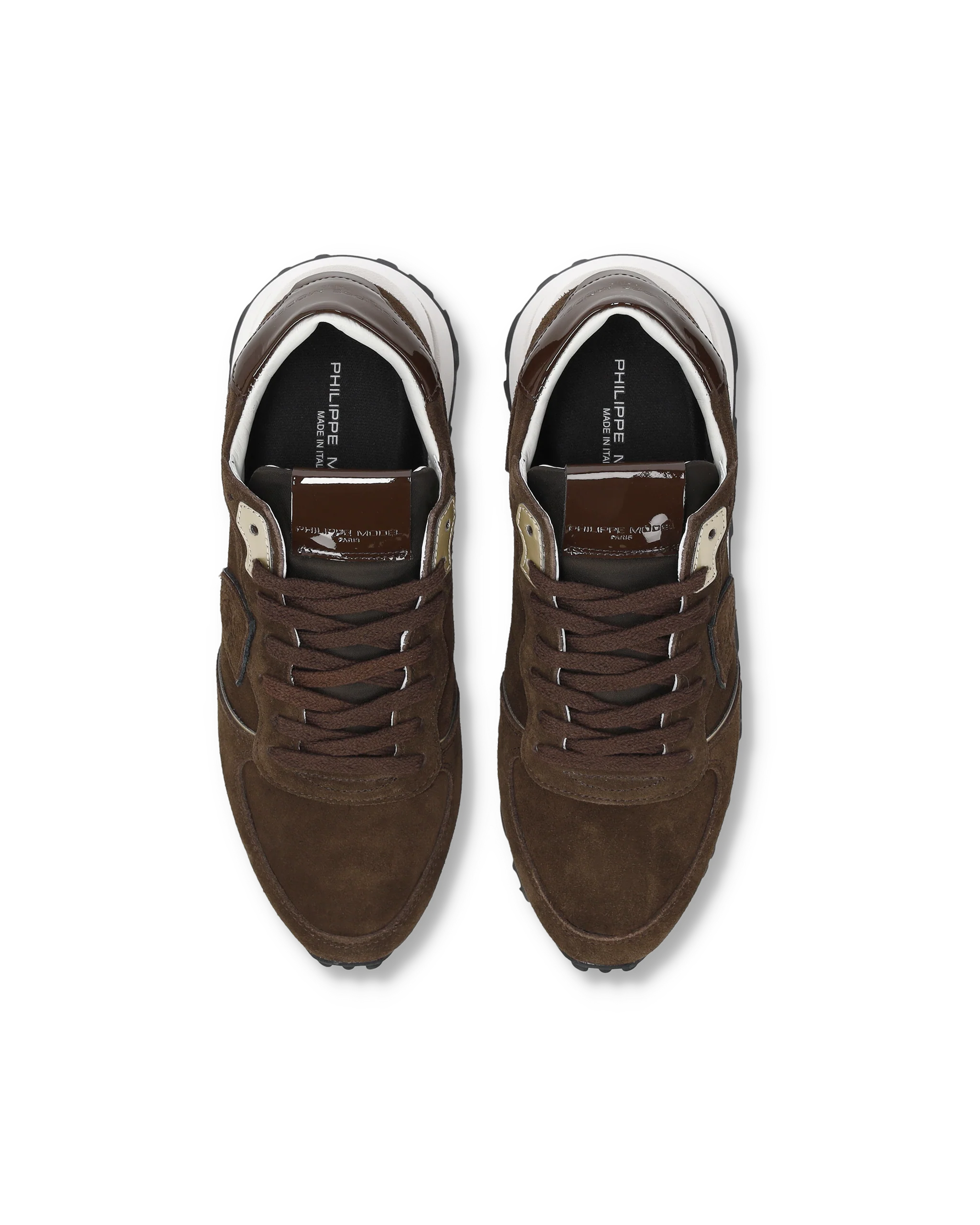Sneakers Tropez Haute Running Women, Brown - Image 4
