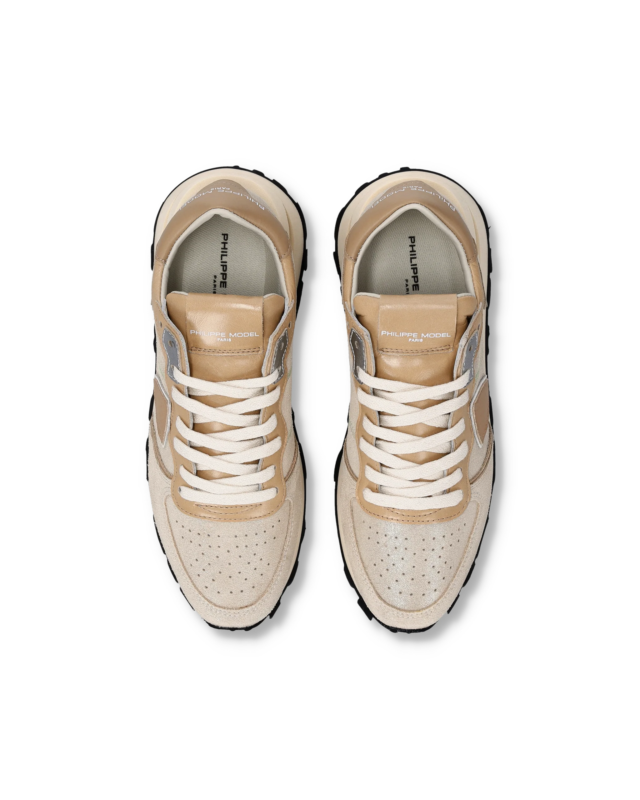 Sneakers Tropez Haute Women, Platinum Cognac - Image 4