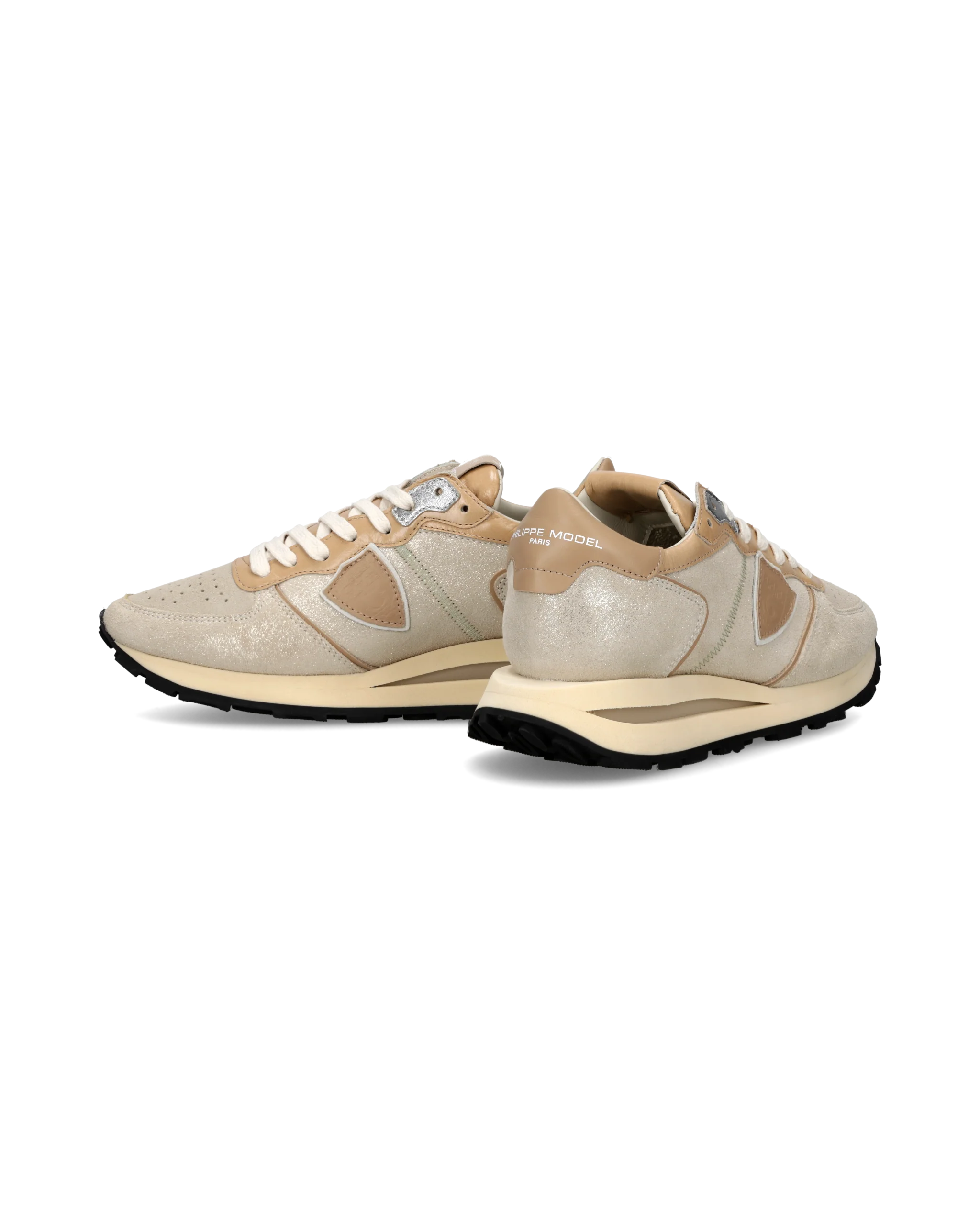 Sneakers Tropez Haute Women, Platinum Cognac - Image 6