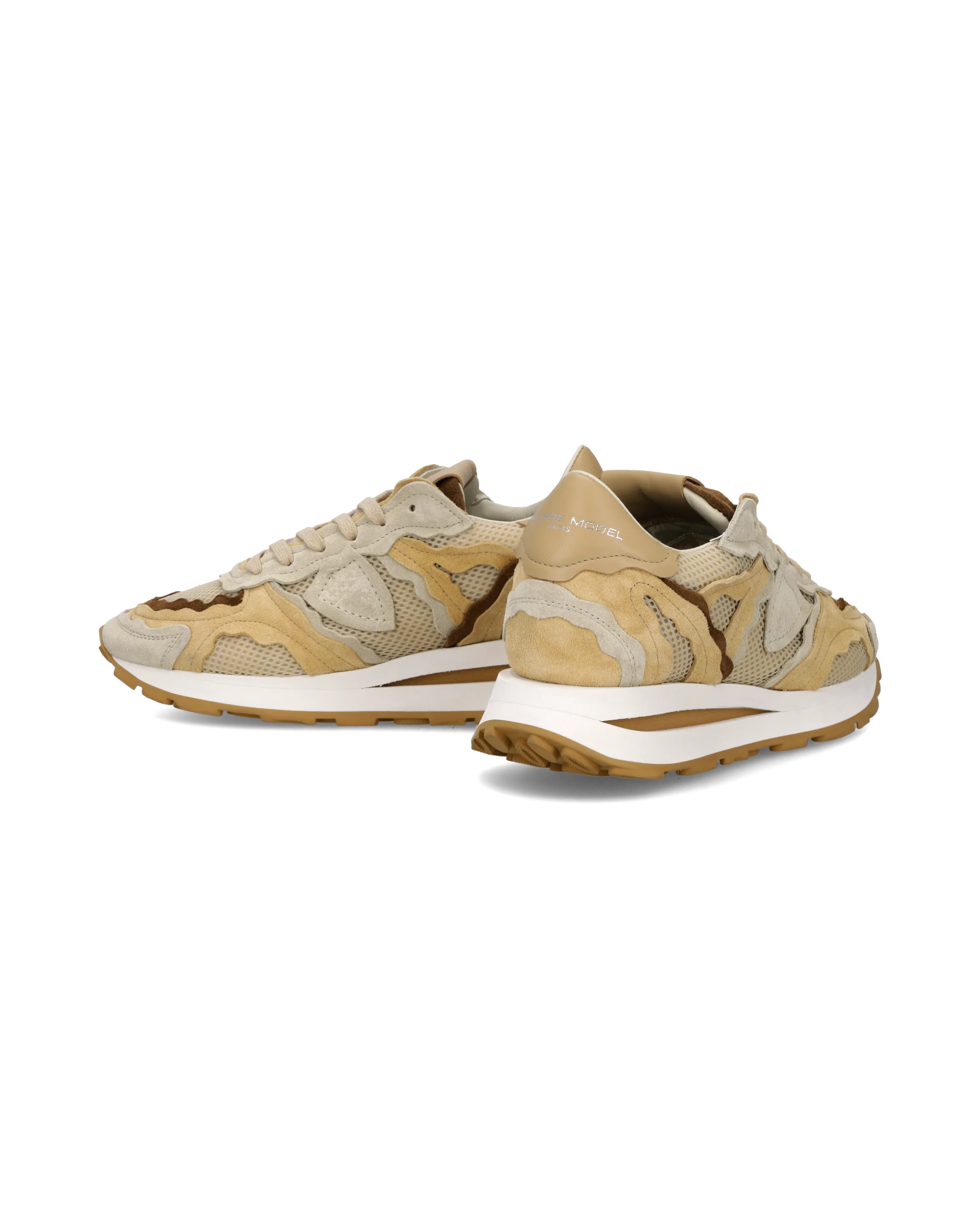 Sneakers Tropez Haute Running Women, Sand Beige - Image 6