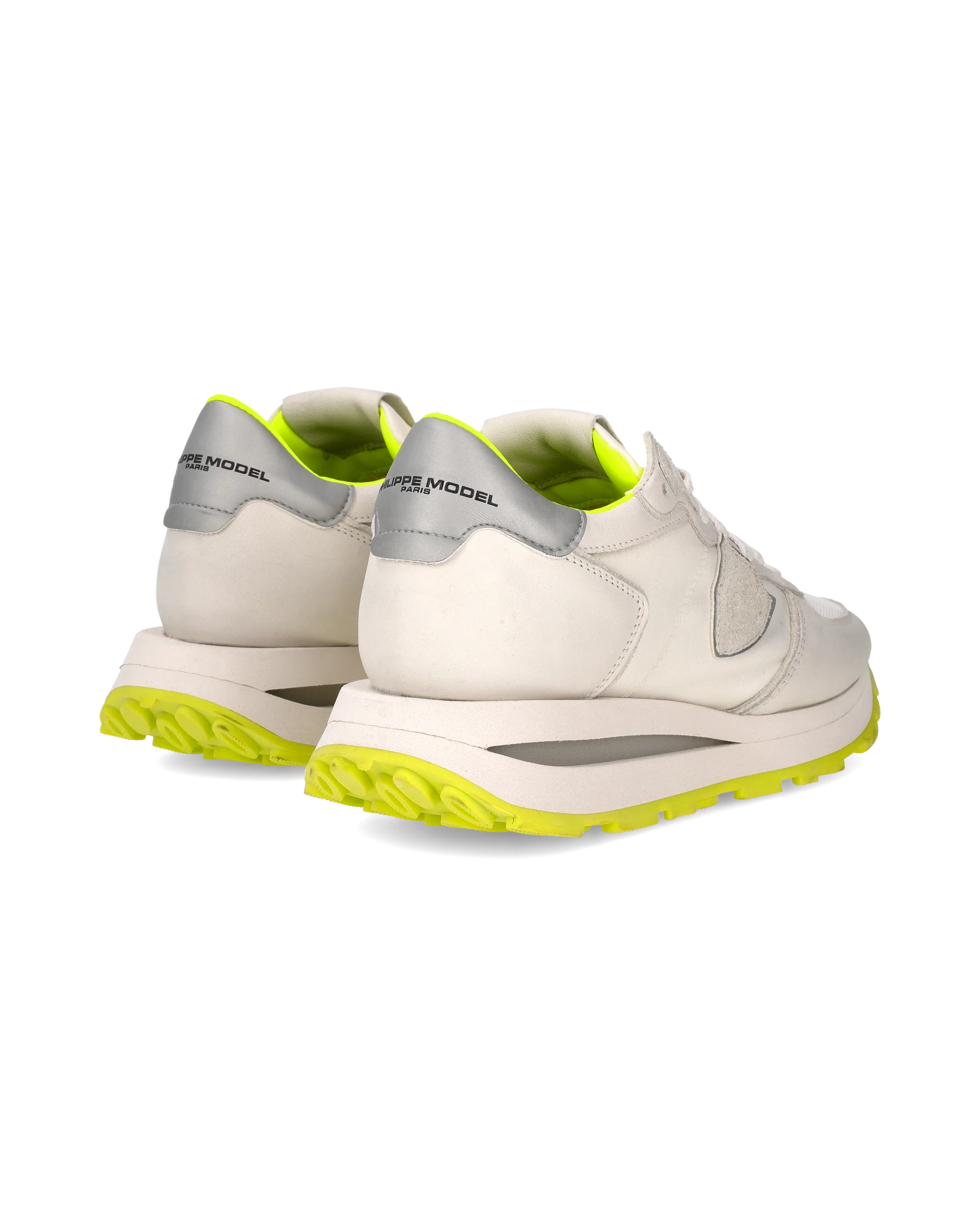 Sneakers Tropez Haute Running Women, White Yellow - Image 3