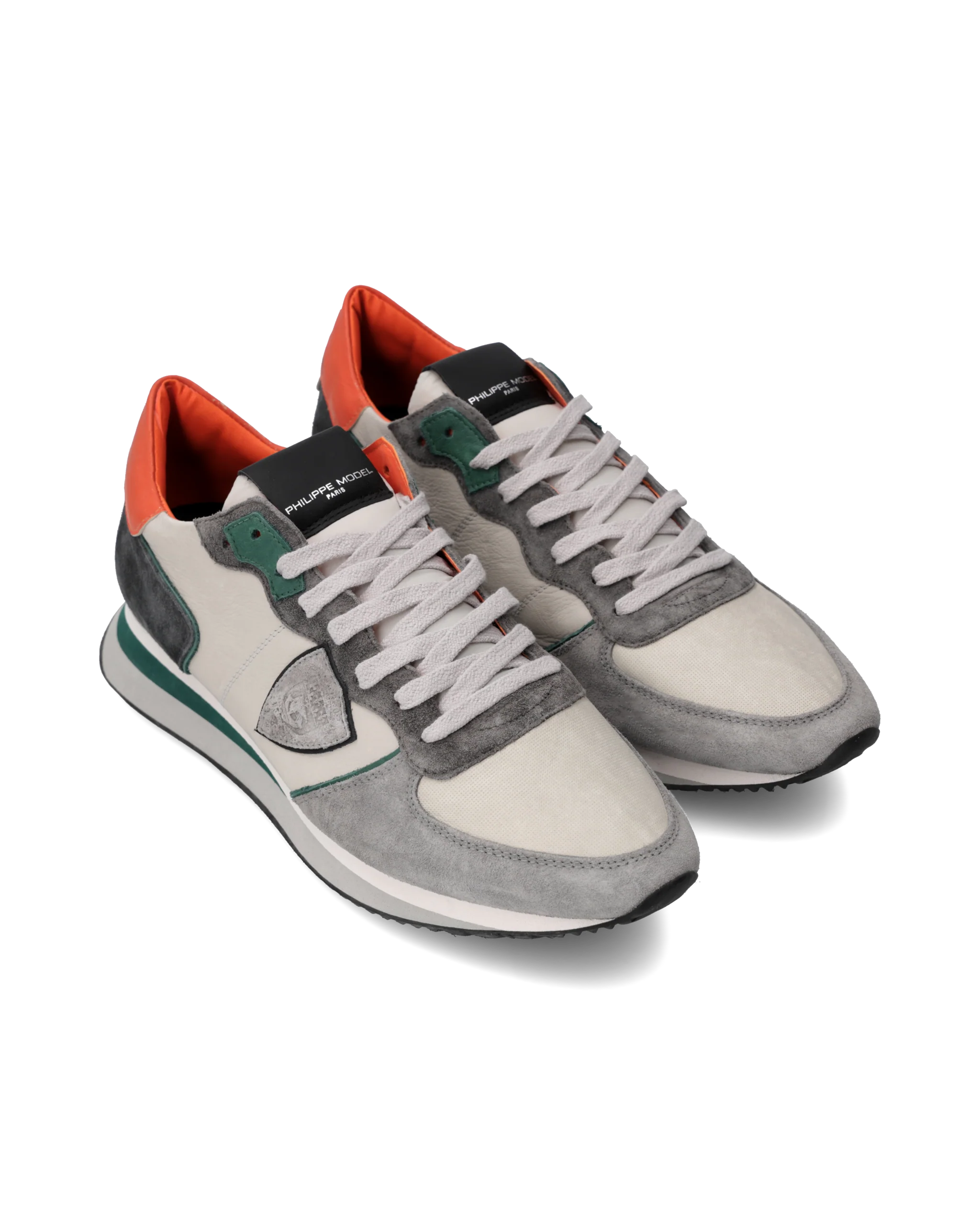 Sneakers Trpx Running Men, Grey Orange - Image 2