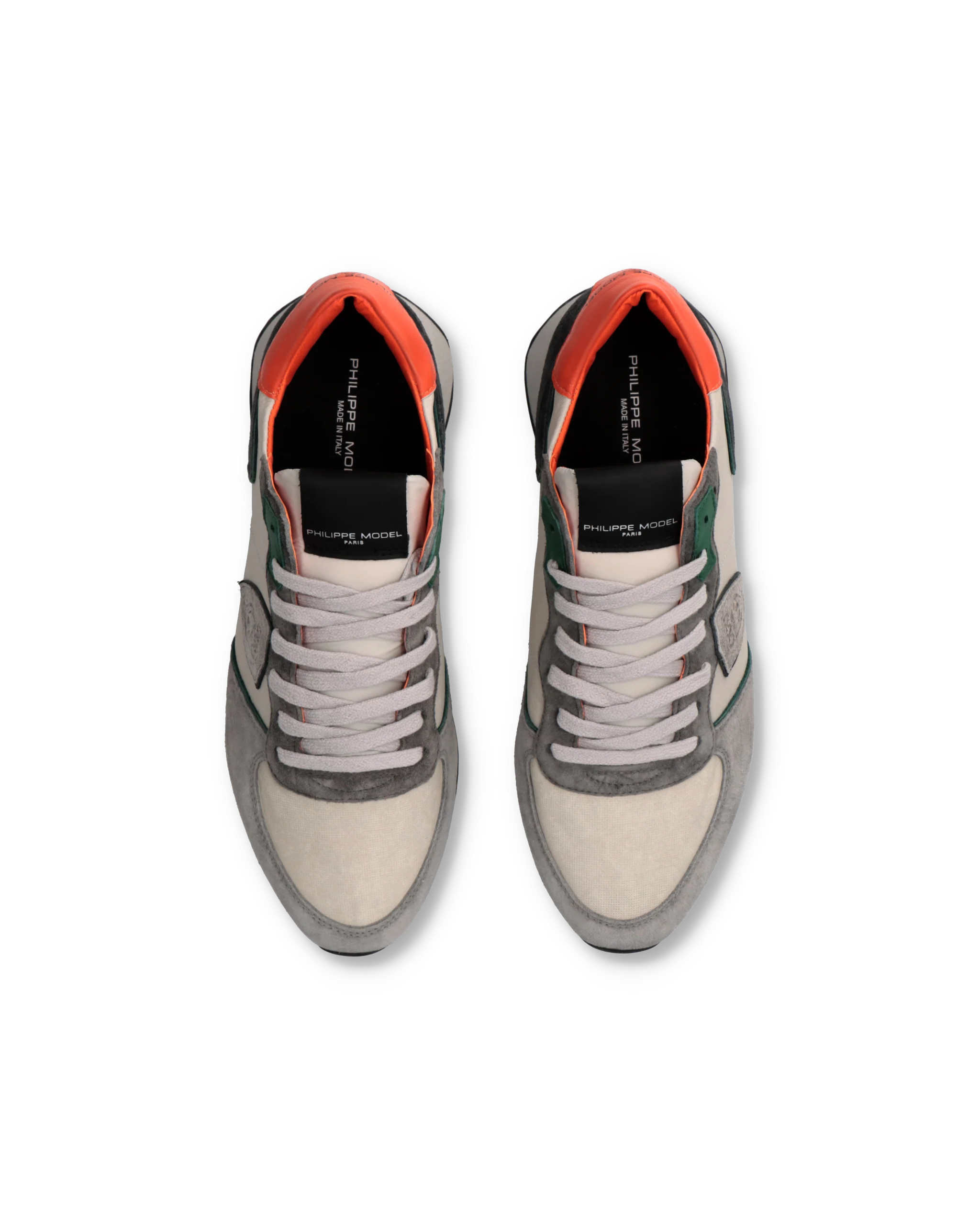 Sneakers Trpx Running Men, Grey Orange - Image 4