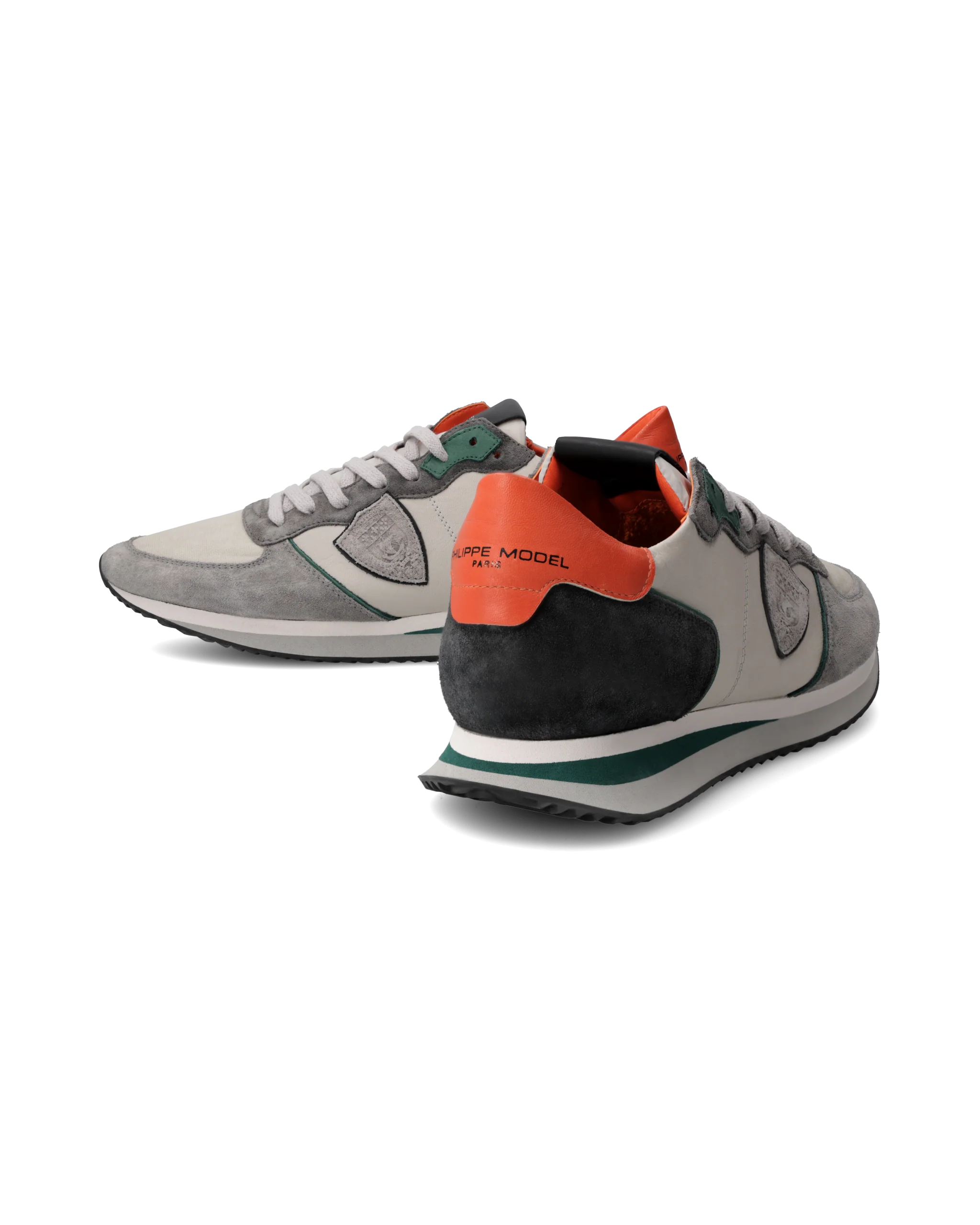 Sneakers Trpx Running Men, Grey Orange - Image 6