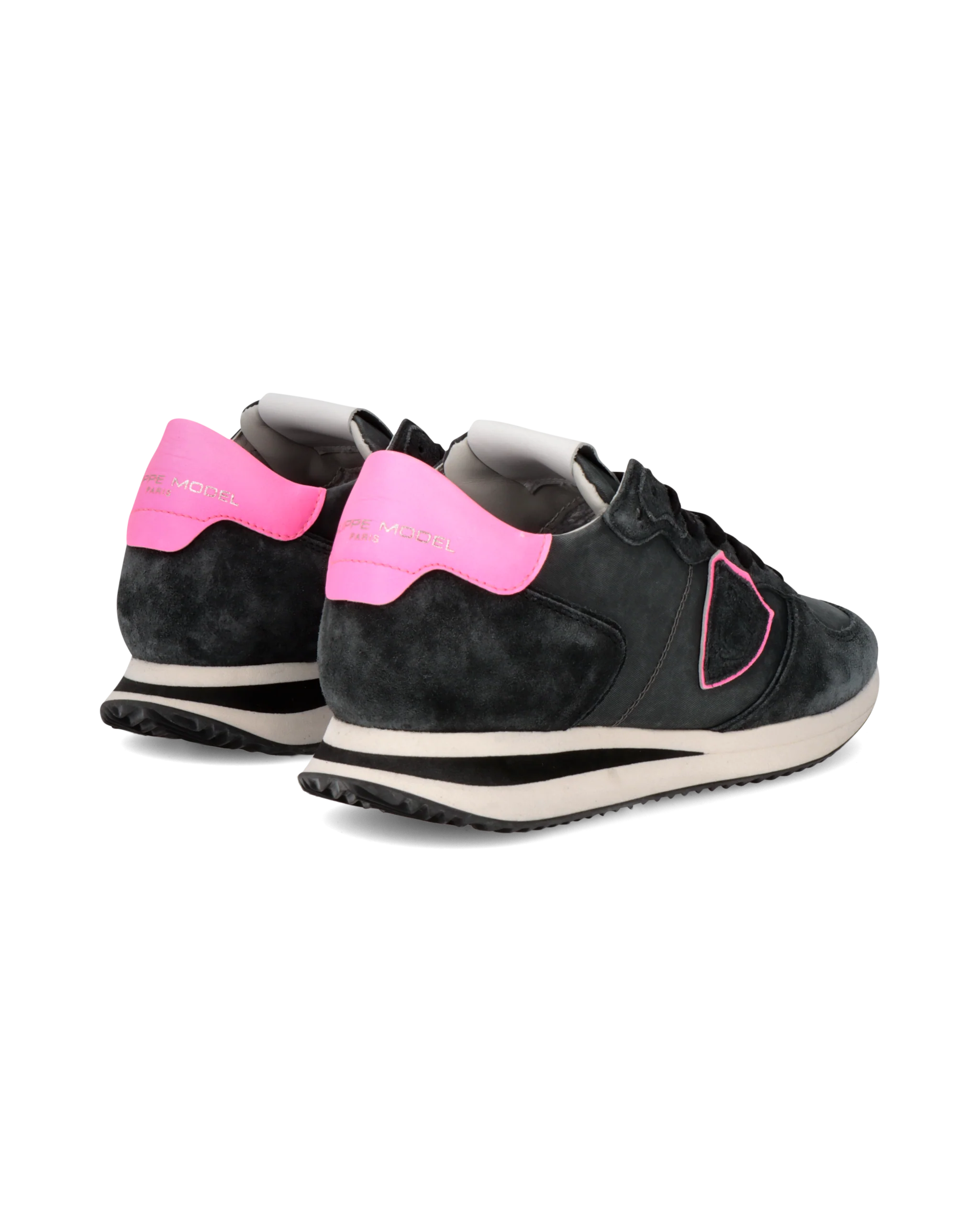 Sneakers Trpx Running Women, Black Fuchsia - Image 3